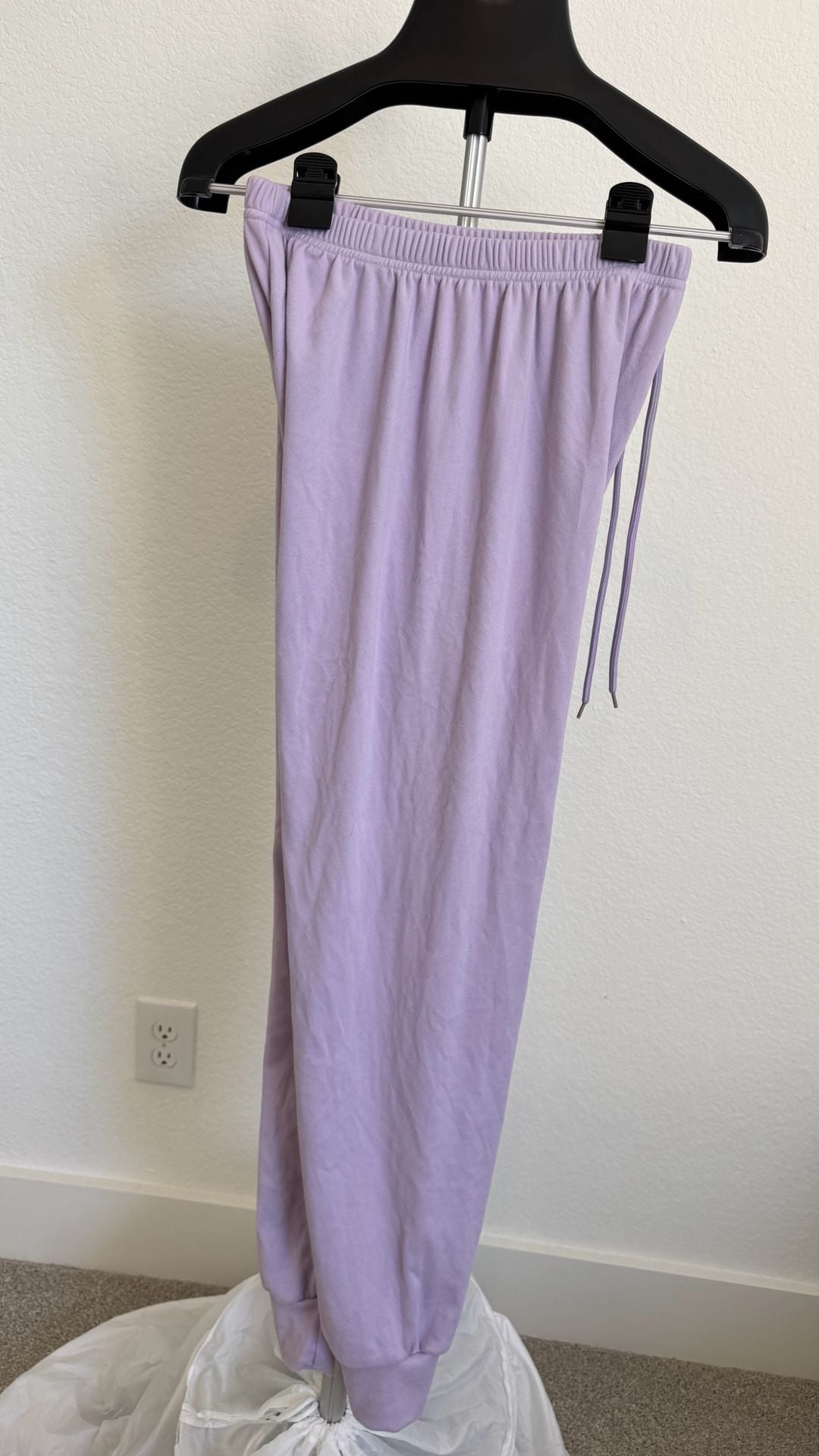Jogger Pants Size L Purple Drawstring 5