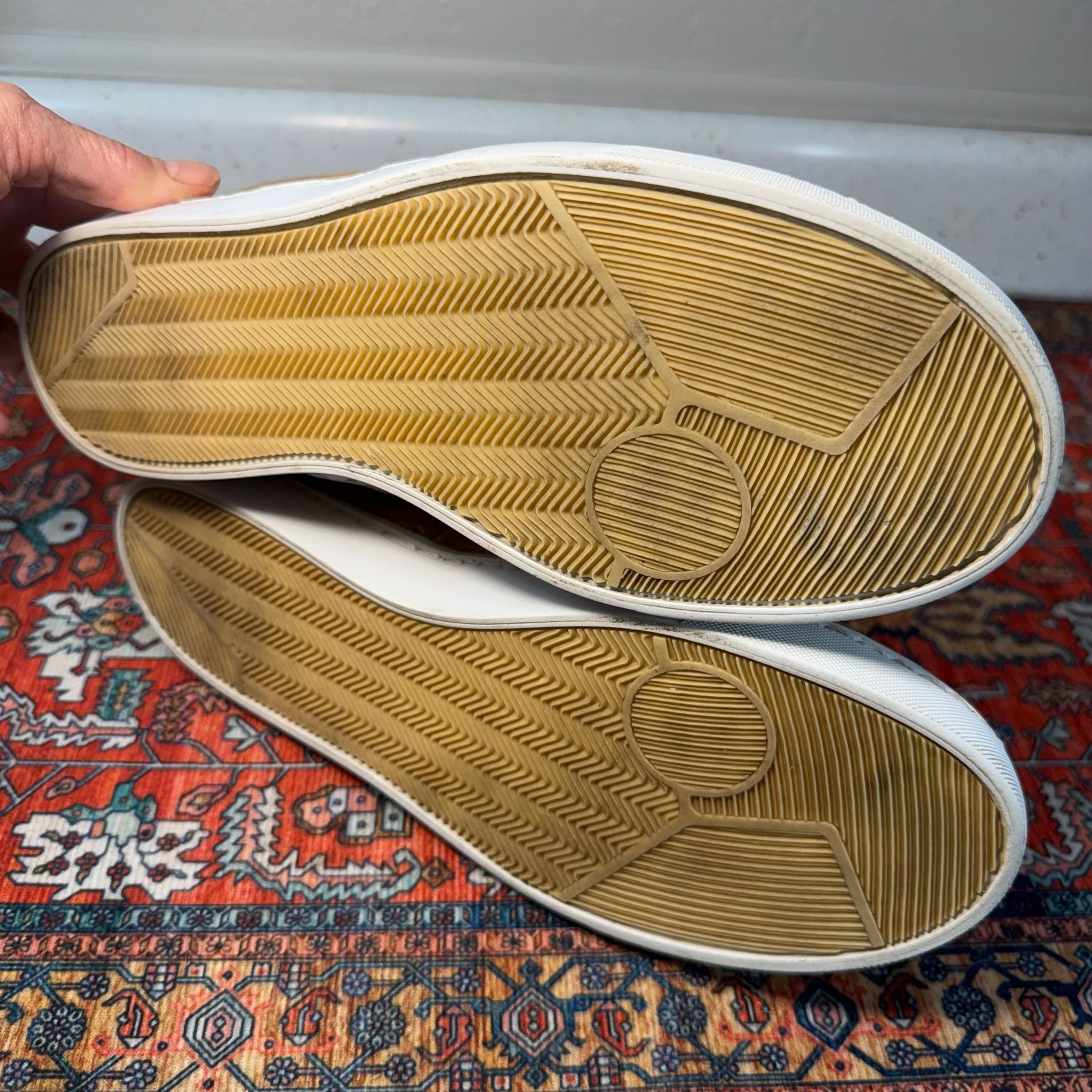 Agave Sky Sheridan Olden Tan Leather Tennis Shoes Women’s 11 Western $134 7