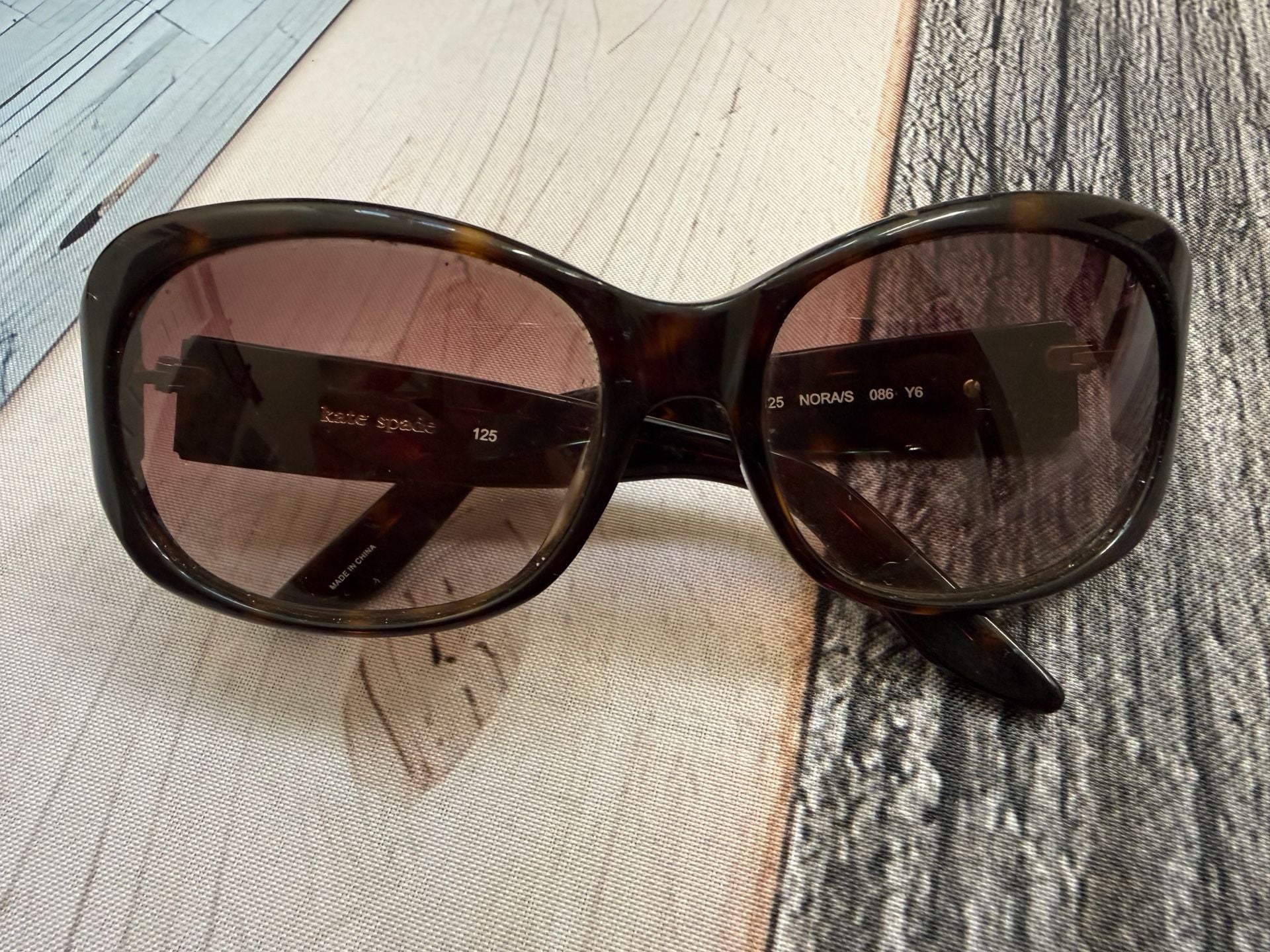 Kate Spade Nora/S Tortoise Sunglasses 5