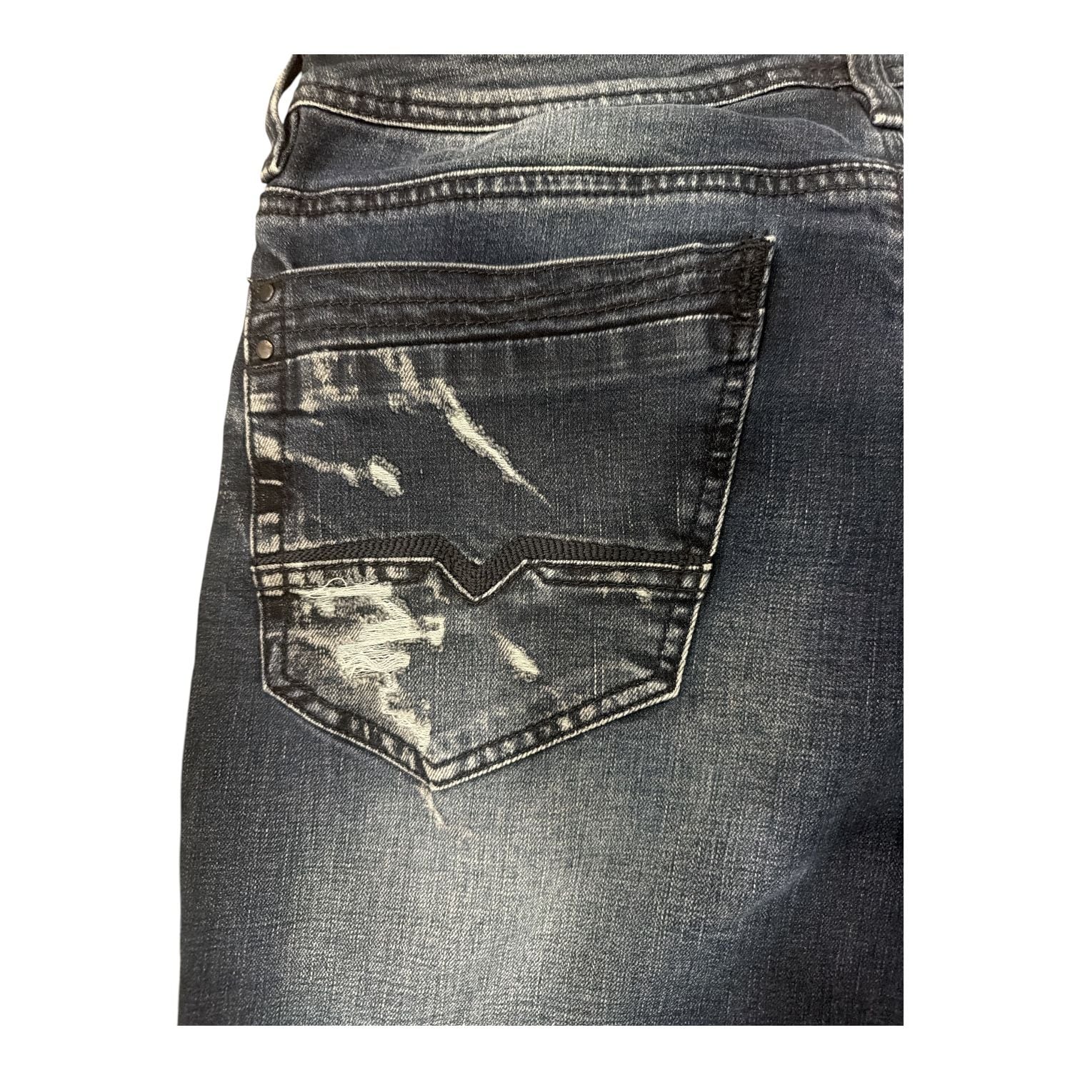 Buffalo David Bitton Evan-X Size 34x30 Slim Straight Jeans 5
