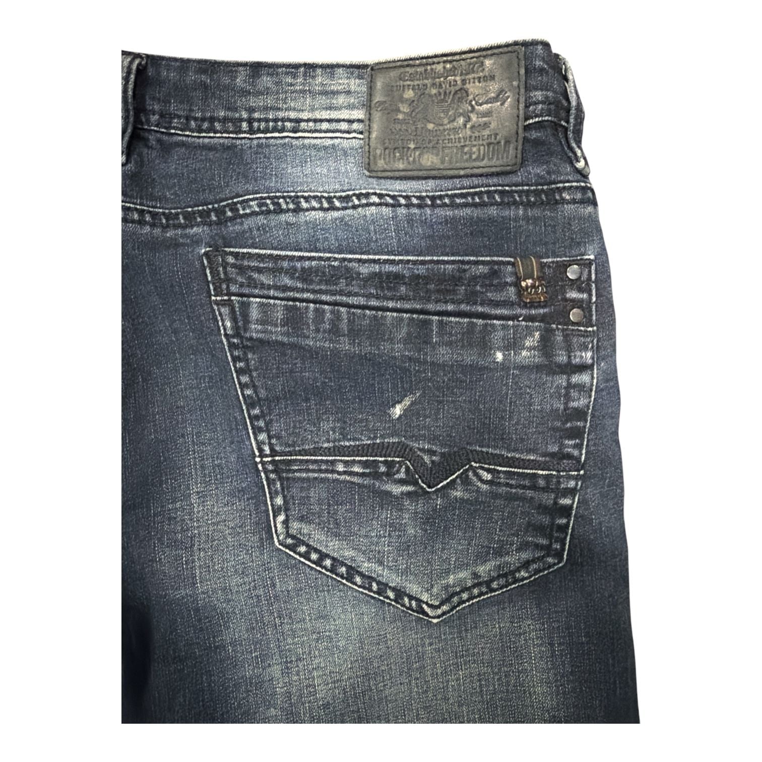 Buffalo David Bitton Evan-X Size 34x30 Slim Straight Jeans 6