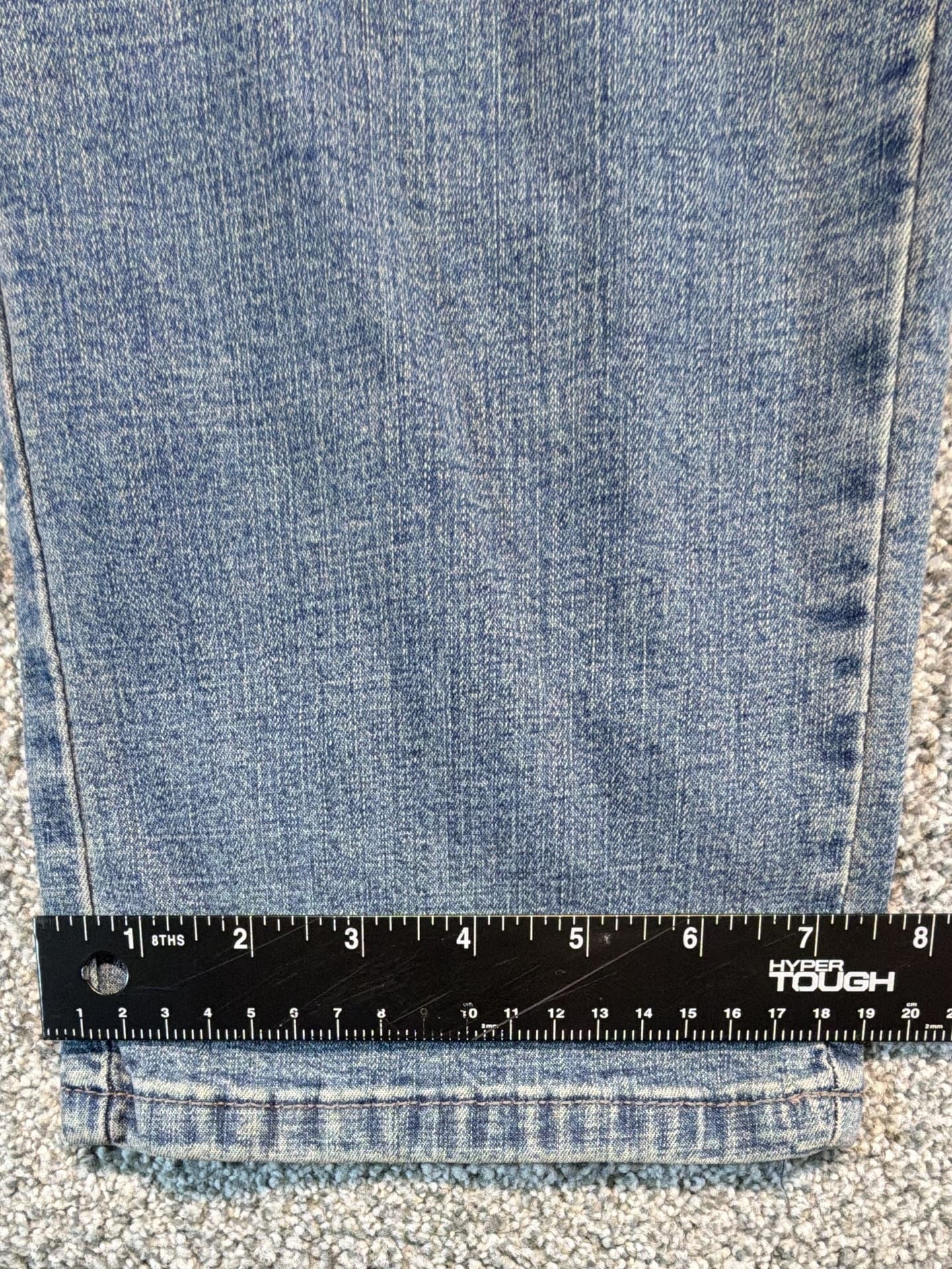 Lee Platinum classic comfort women’s 8P jeans Blue Denim Straight Leg 5