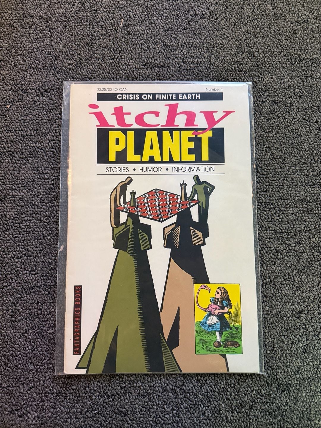 Itchy Planet #1 Comic Book Fantagraphics Books 1