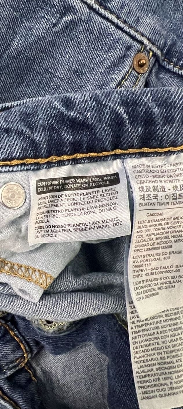 Levi's 541 Athletic Fit Jeans Size 42x32 Blue Denim 3