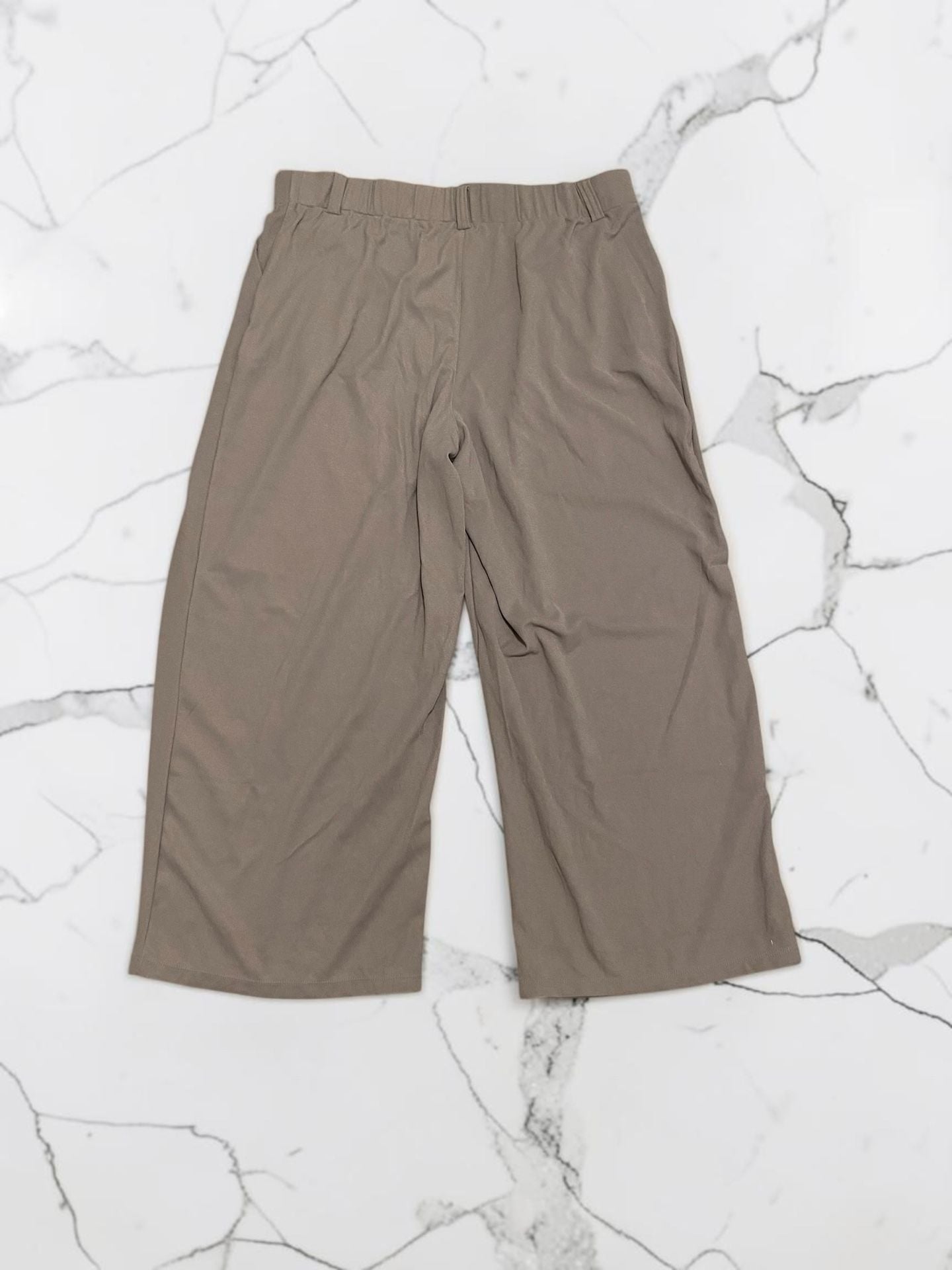NWOT Halara Flex Plus Size High Waisted Pocket Wide Leg Waffle Work Pants 3