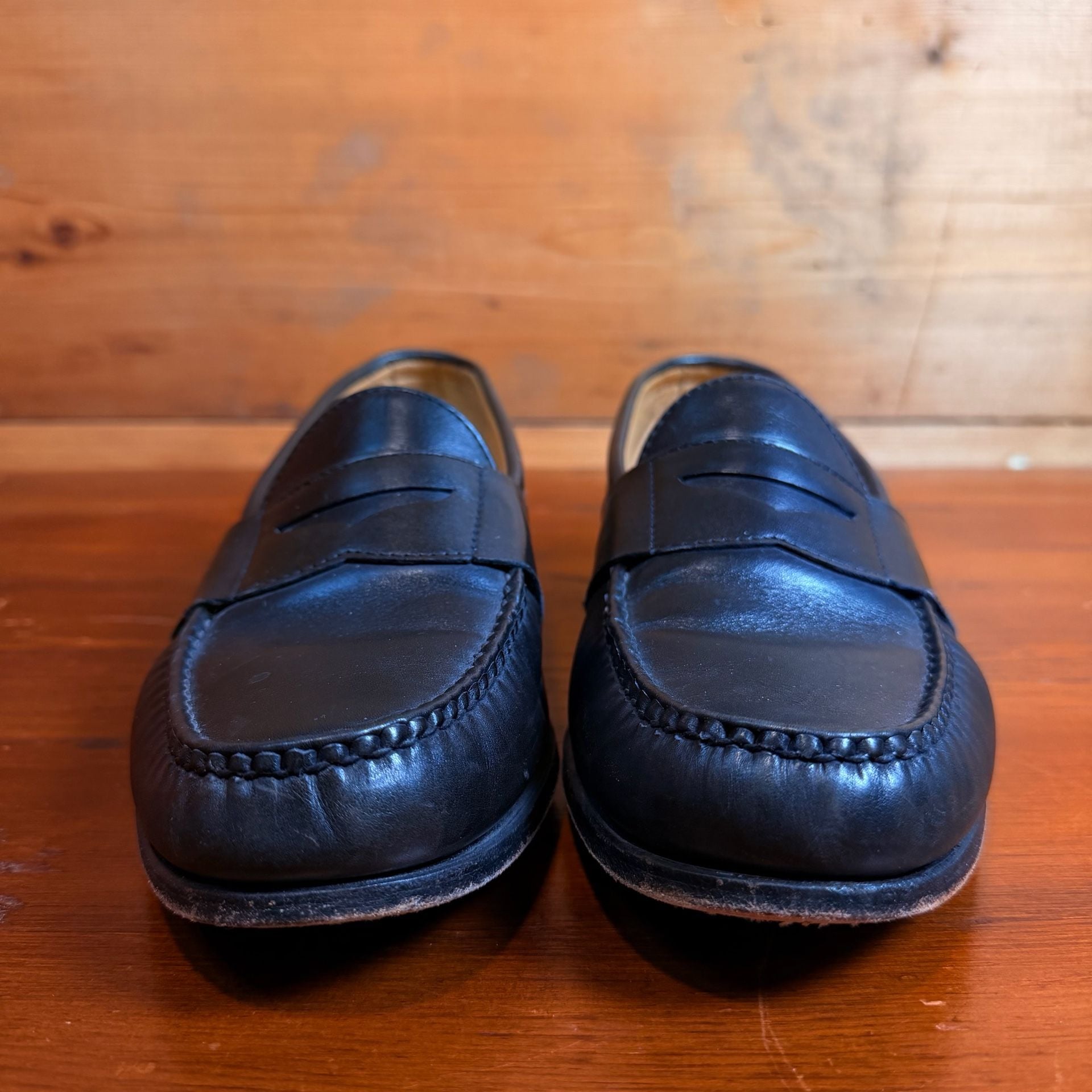 Allen Edmonds Cameron Penny Loafer Size 10 E Black Leather 5