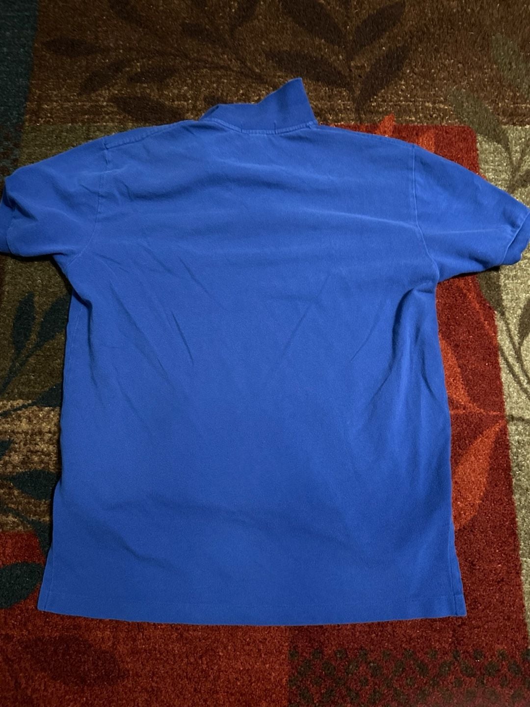 Polo by Ralph Lauren Polo Shirt Size L Blue Cotton Short Sleeve 7