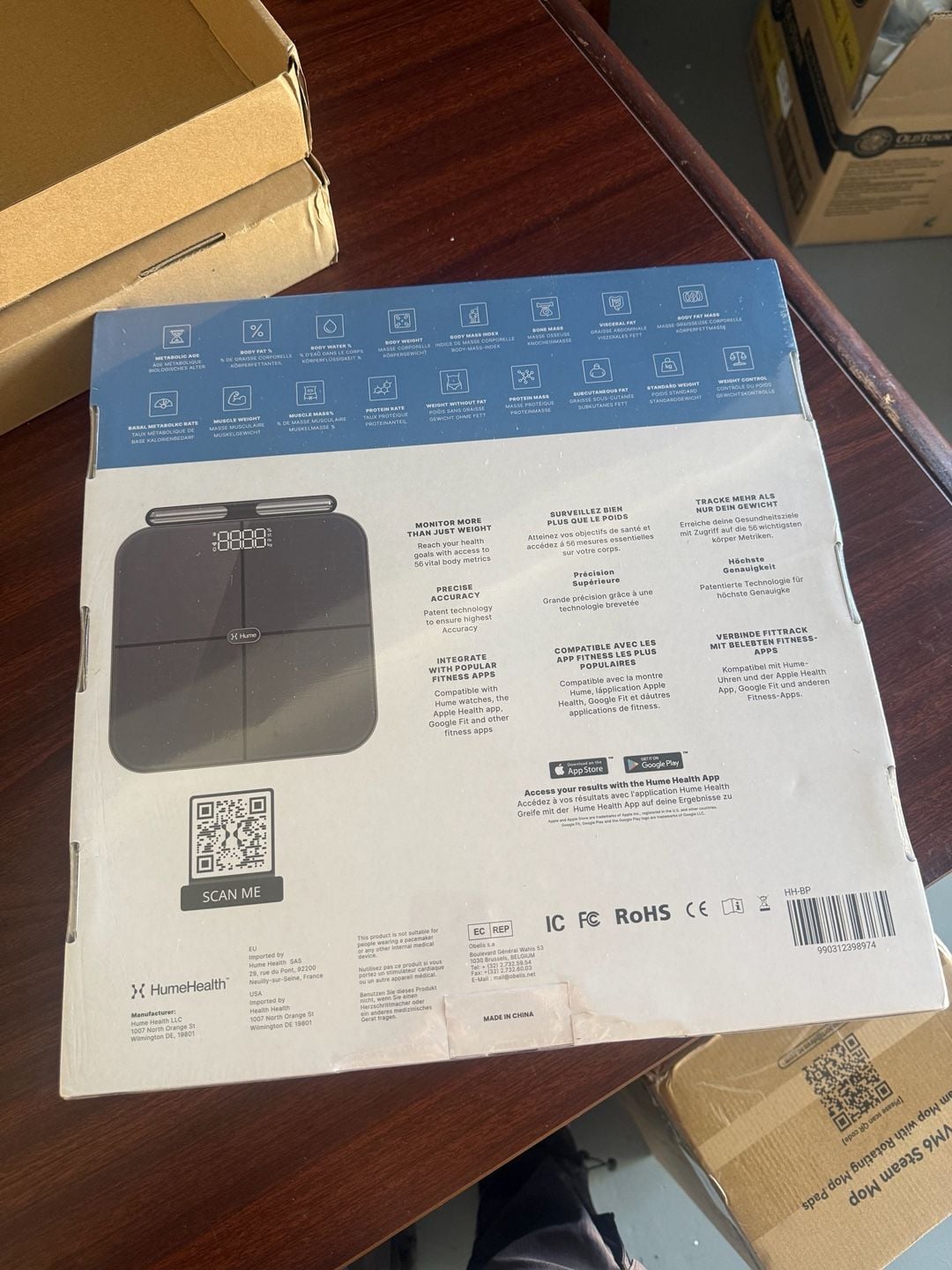 Hume Health Body Pod Smart Body Composition Analyzer Scale 2