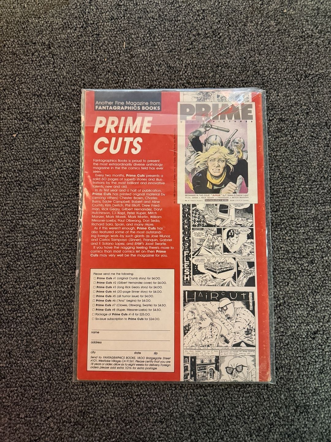Itchy Planet Number 2 Comic Book Fantagraphics 2