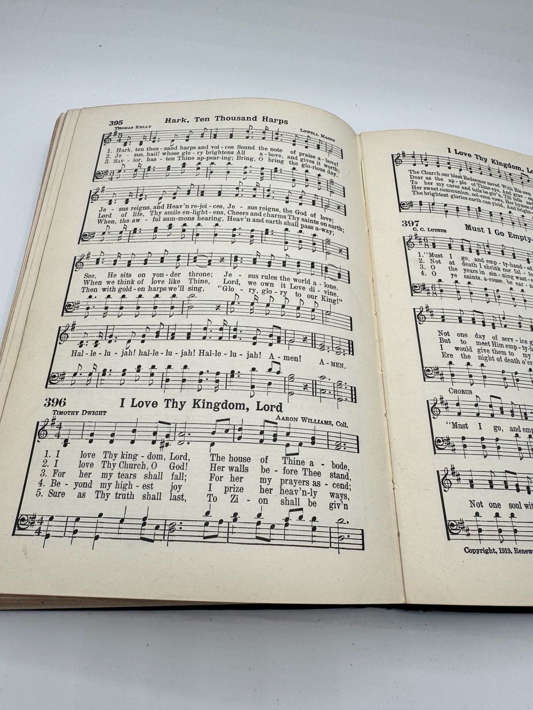 HYMNS OF PRAISE; Numbers One and Two Combined for the Church and Sunday School 4