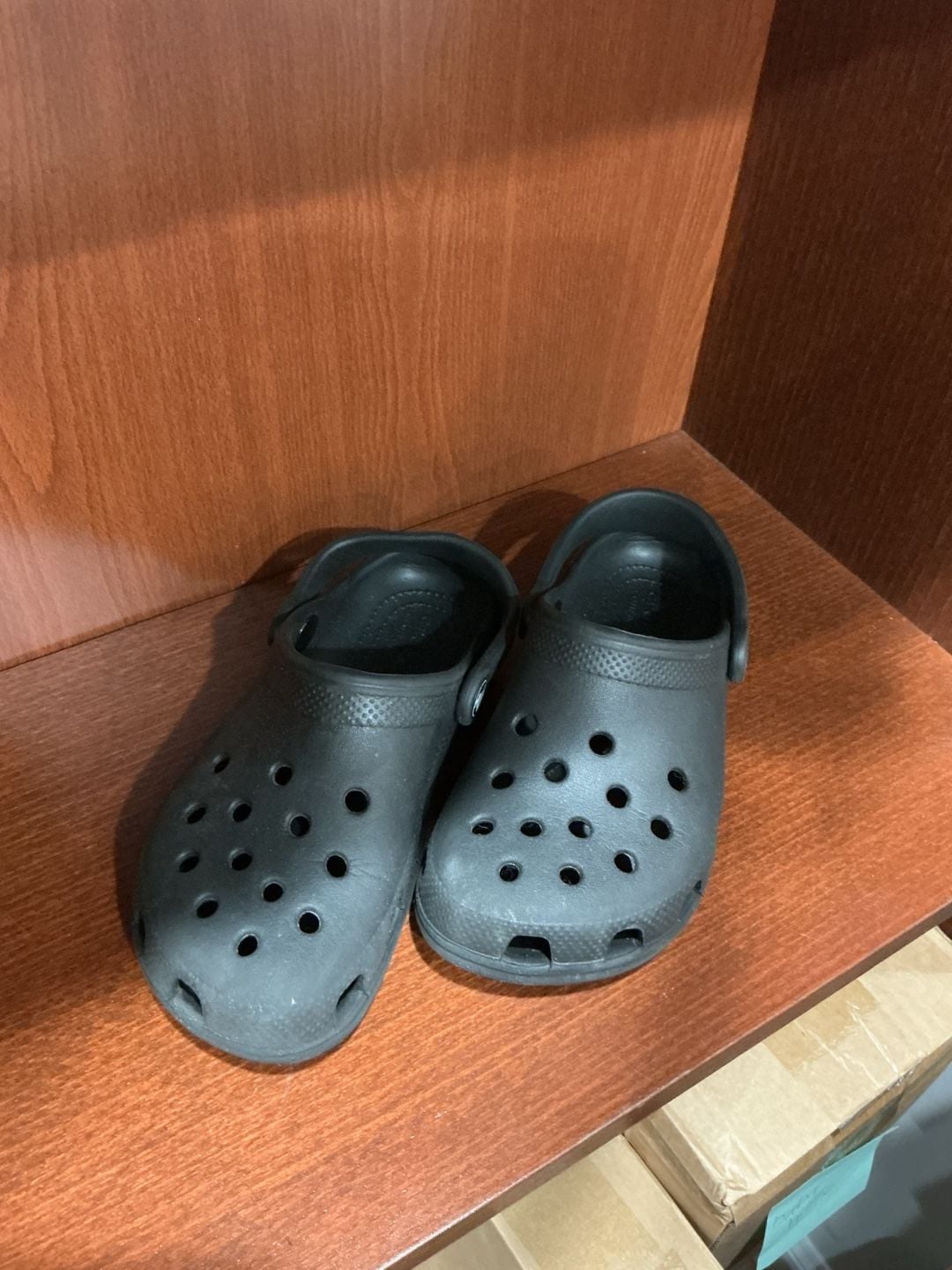 Crocs Classic Clog Kids Size C13 Black Shoes #72 3
