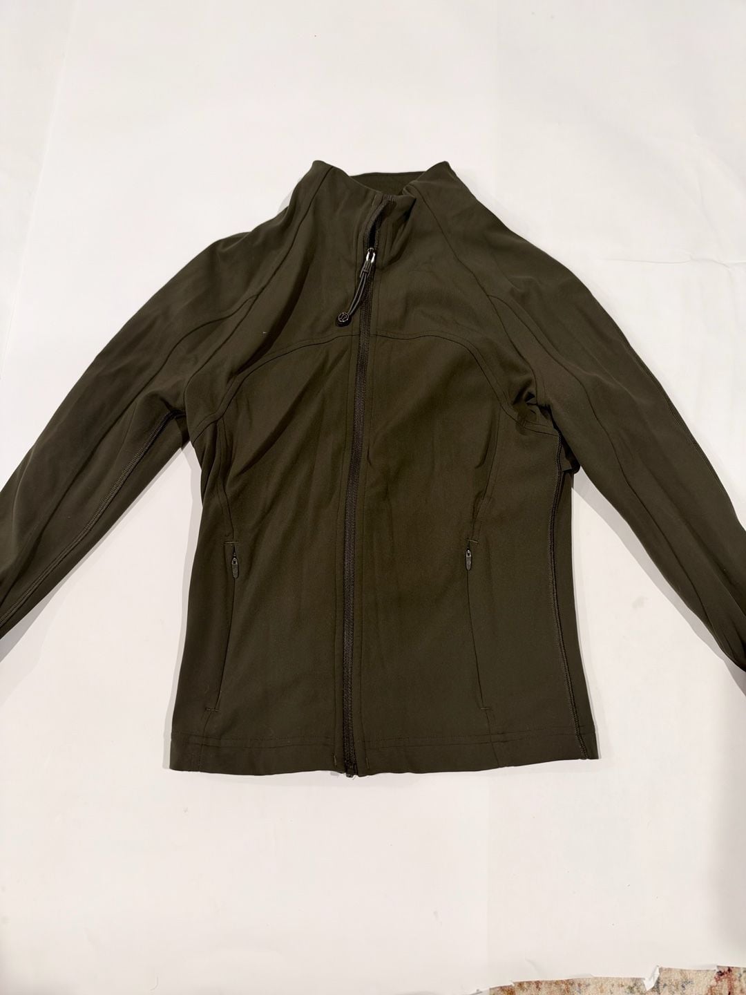 Lululemon Full Zip Define Jacket Olive Green 2