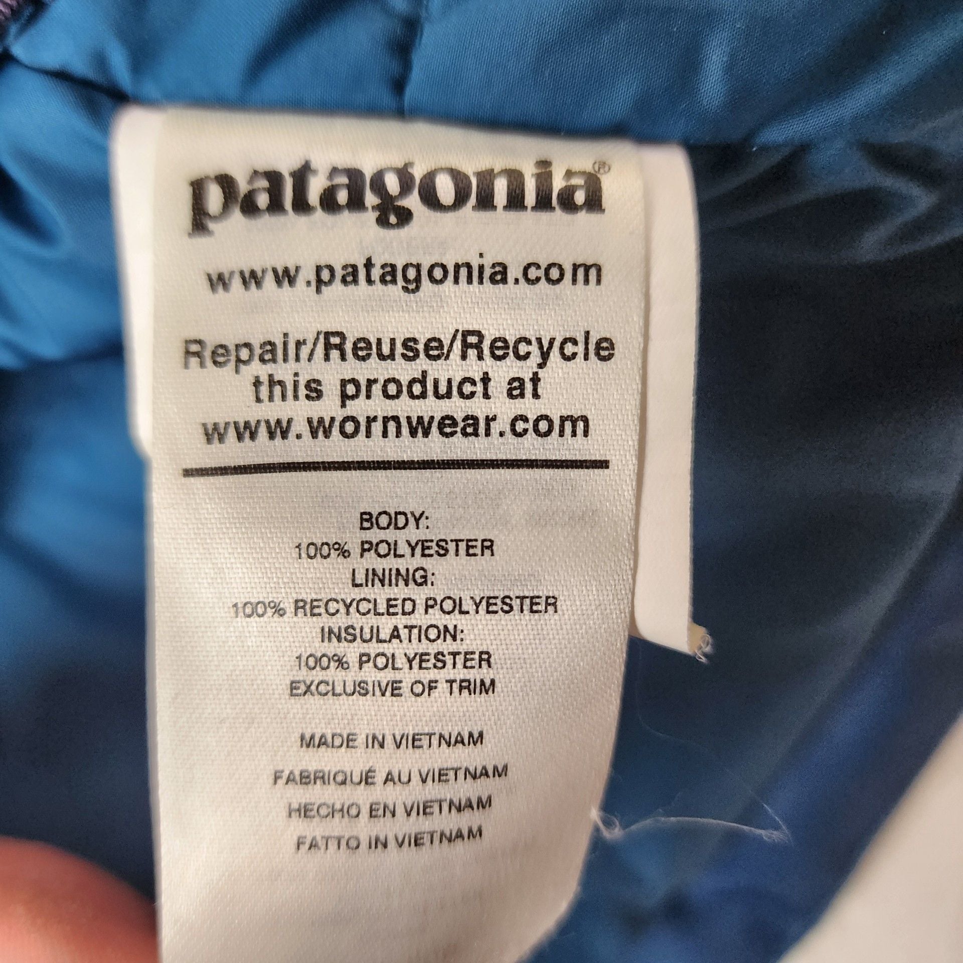 Youth Patagonia Snowshot Ski Jacket (Size 7-8 / Small) - SARS 2022 Alpine Team 11