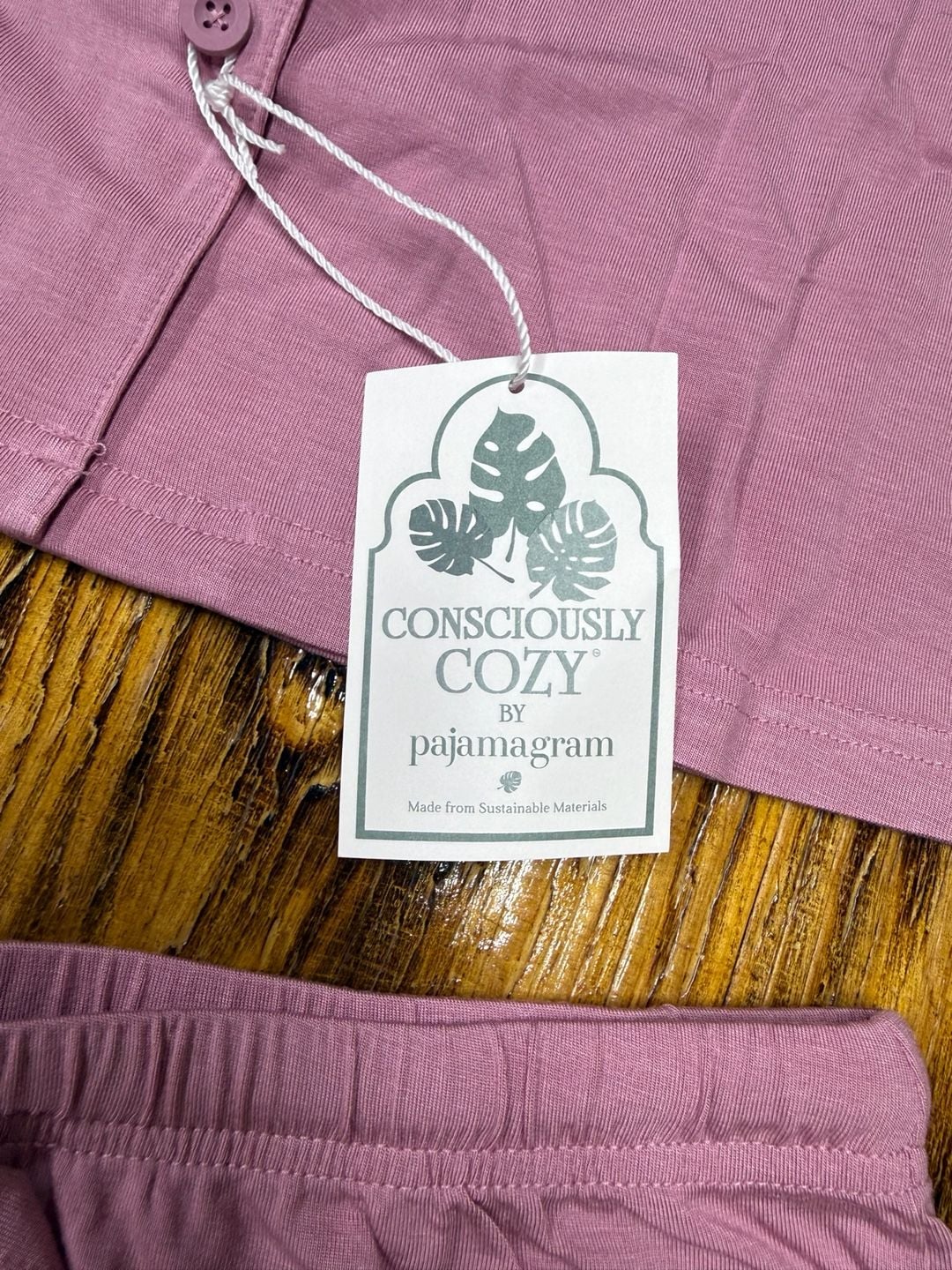Pajamagram Pajama Set Size Xs Pink Tencel Modal Short Sleeve 2