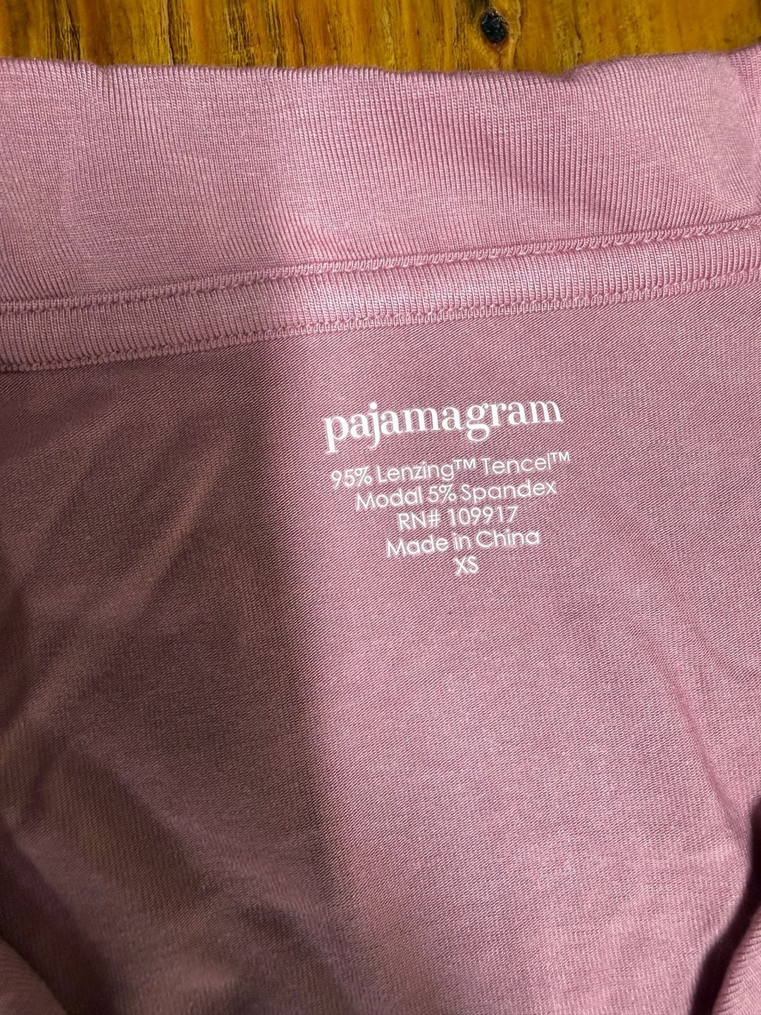 Pajamagram Pajama Set Size Xs Pink Tencel Modal Short Sleeve 3