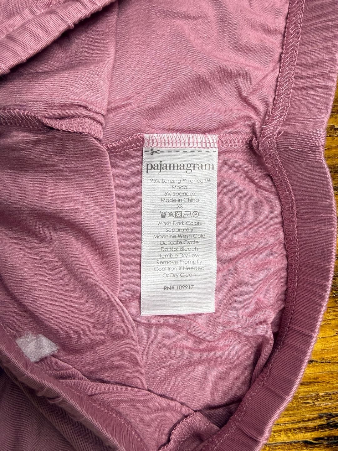 Pajamagram Pajama Set Size Xs Pink Tencel Modal Short Sleeve 4