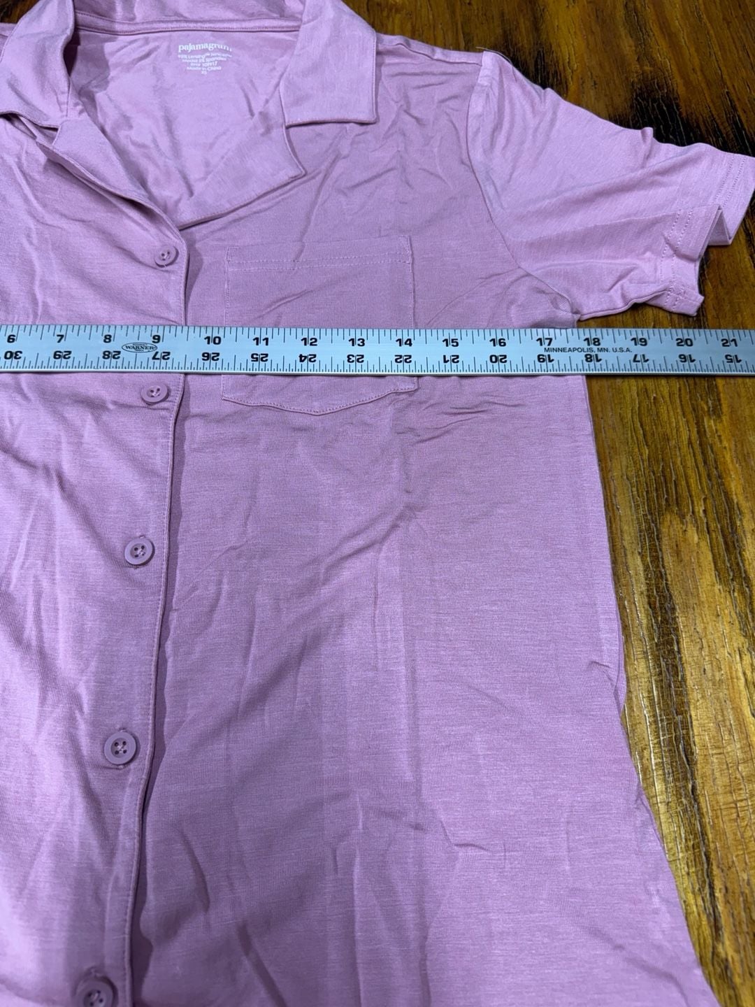 Pajamagram Pajama Set Size Xs Pink Tencel Modal Short Sleeve 8