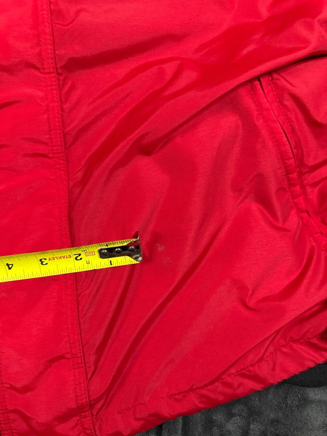 Columbia Core Interchange Jacket Size XL Red Black Colorblock#169 5