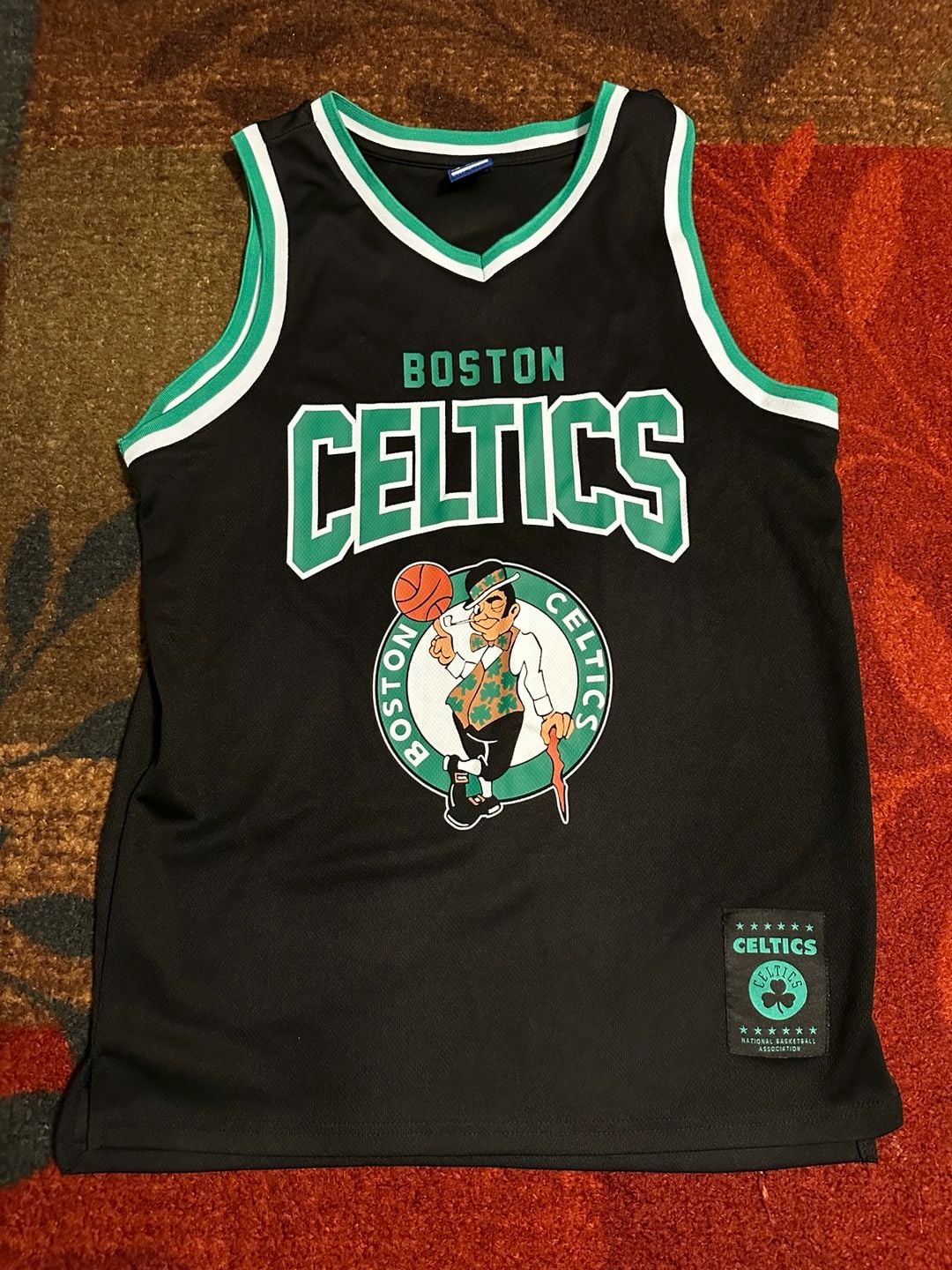 Ultra Game Boston Celtics NBA Jersey Size M Black 2