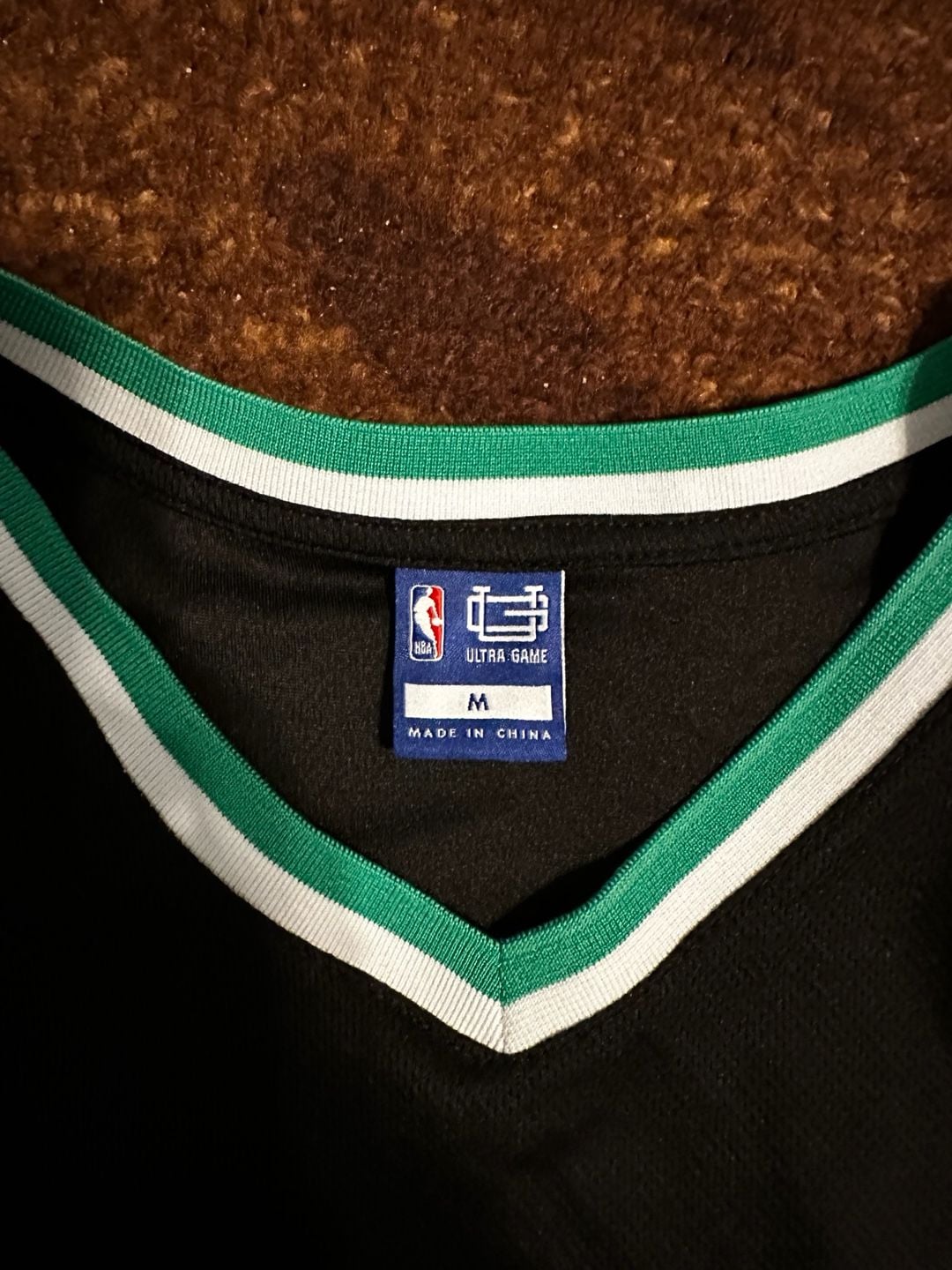 Ultra Game Boston Celtics NBA Jersey Size M Black 3