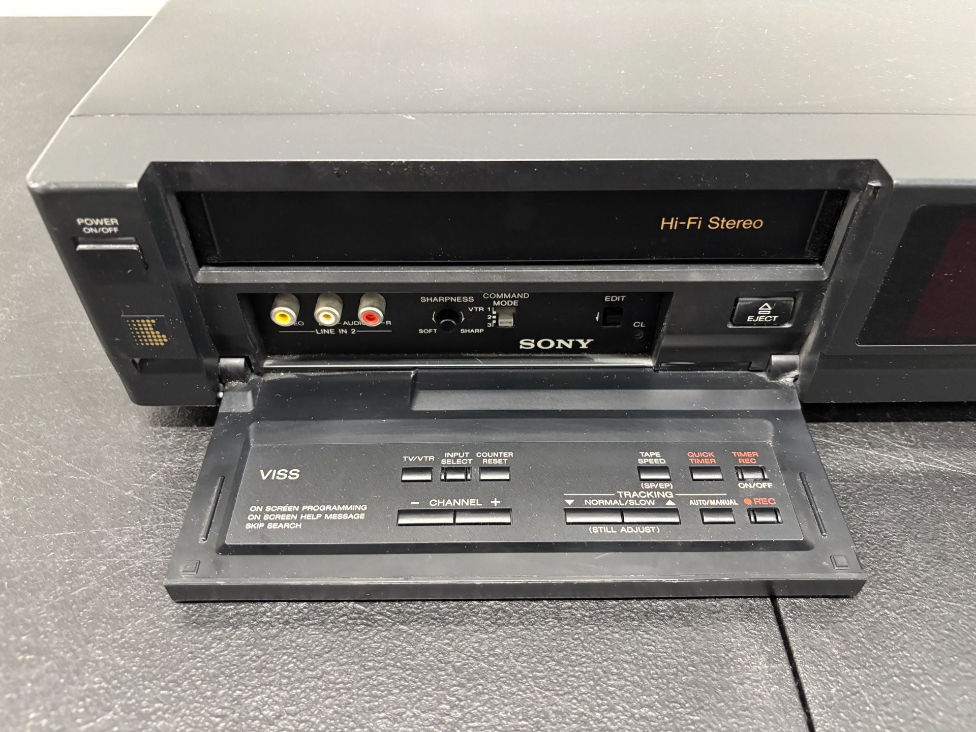 Sony SLV-595HF Hi-Fi Stereo VCR Video Cassette Recorder WORKS 2