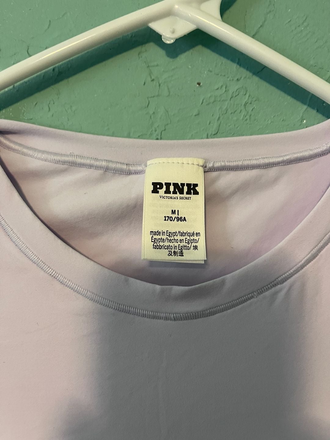 Pink Victoria's Secret T-Shirt Size M Lavender 3