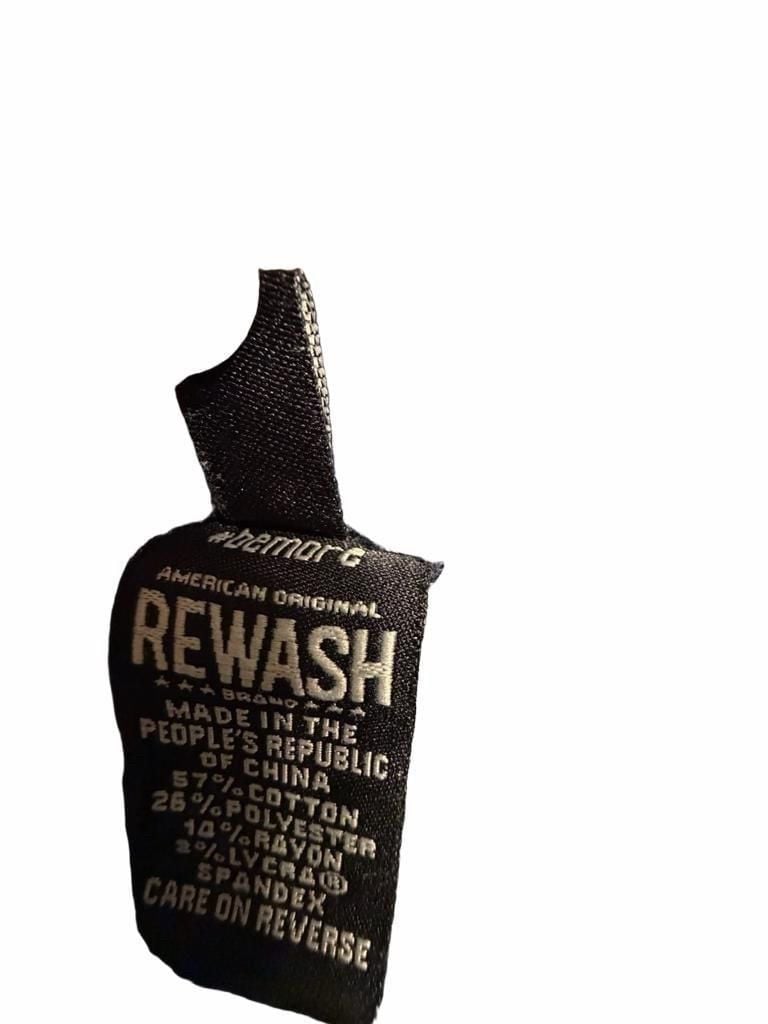 Rewash Skinny Distressed Raw Hem Jeans Size 7 5