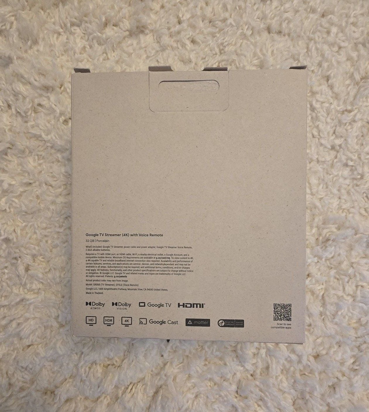 Google TV Streamer 4K Porcelain Streaming Box 2