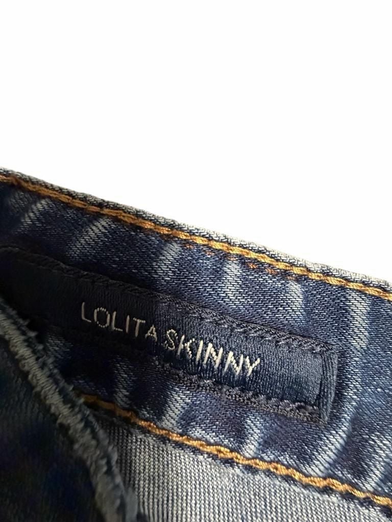 Lucky Brand Lolita Skinny Jeans Blue Denim size 8 /29 9