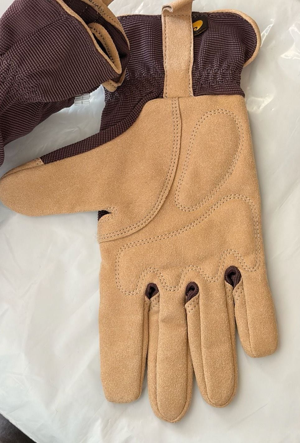 Plum Carhartt Suede Gropcore High Dexterity Gloves 4