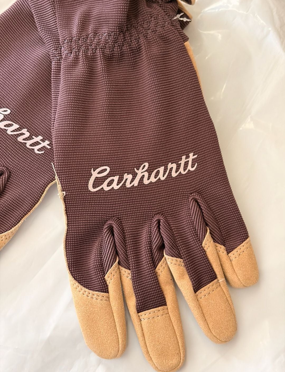 Plum Carhartt Suede Gropcore High Dexterity Gloves 3