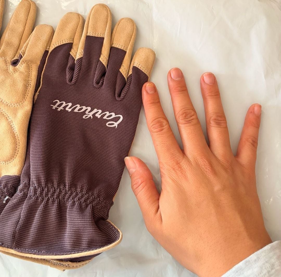 Plum Carhartt Suede Gropcore High Dexterity Gloves 5