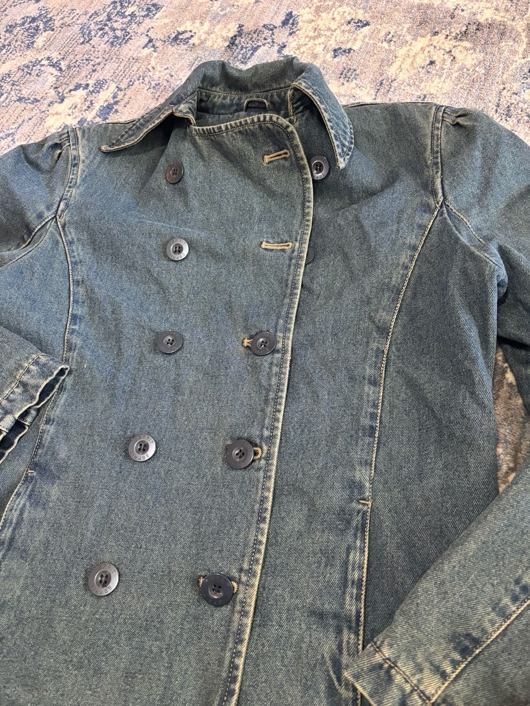 Esprit Denim Vintage Classic 80’s Jacket Size M 3