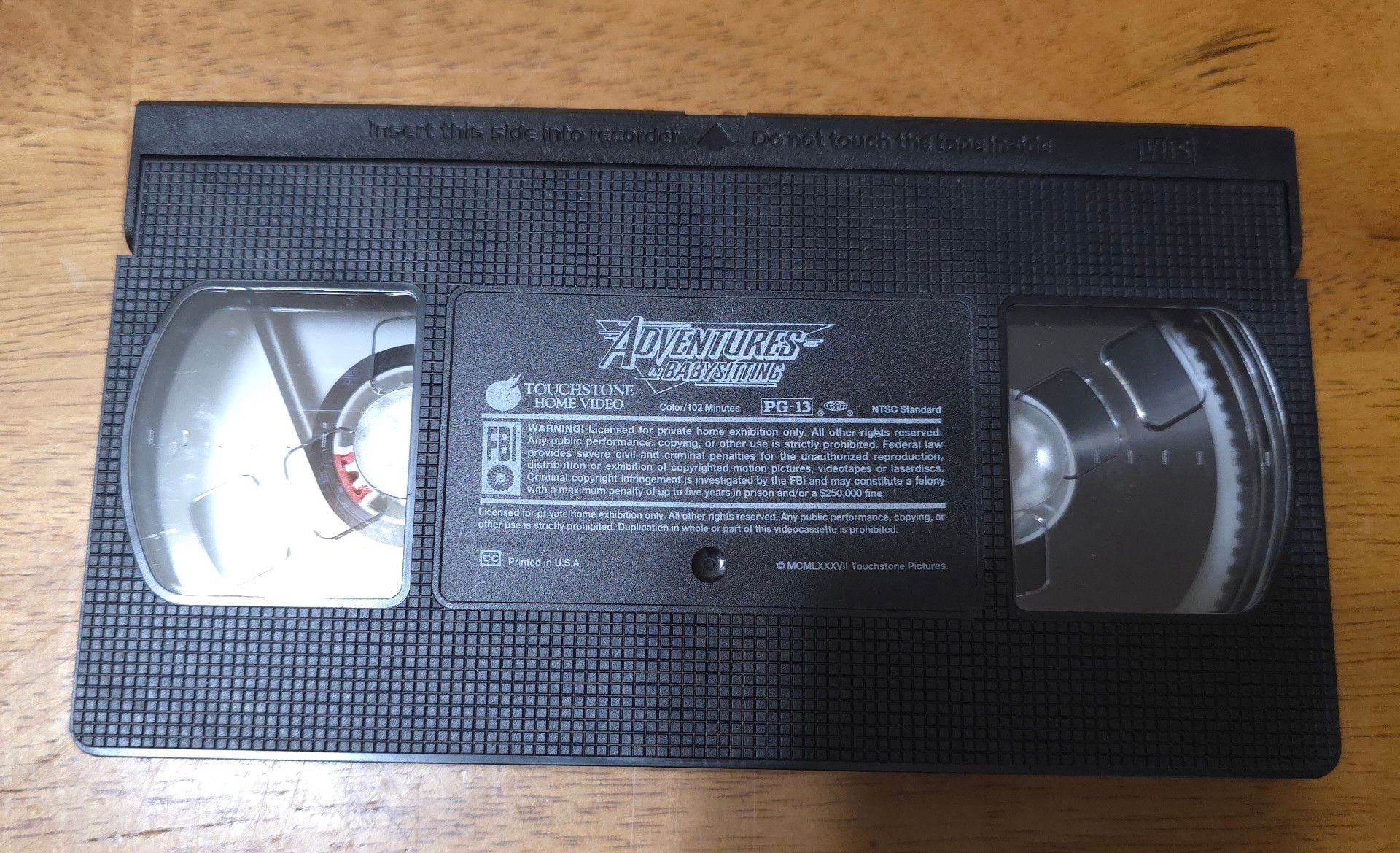 Adventures in Babysitting VHS 1987 Touchstone Home Video 3
