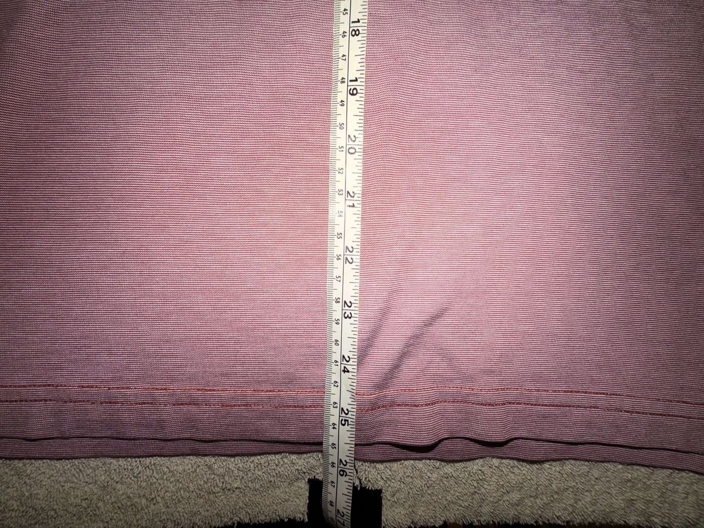 TravisMathew Polo Size S Pink Heather Short Sleeve Golf Shirt 7