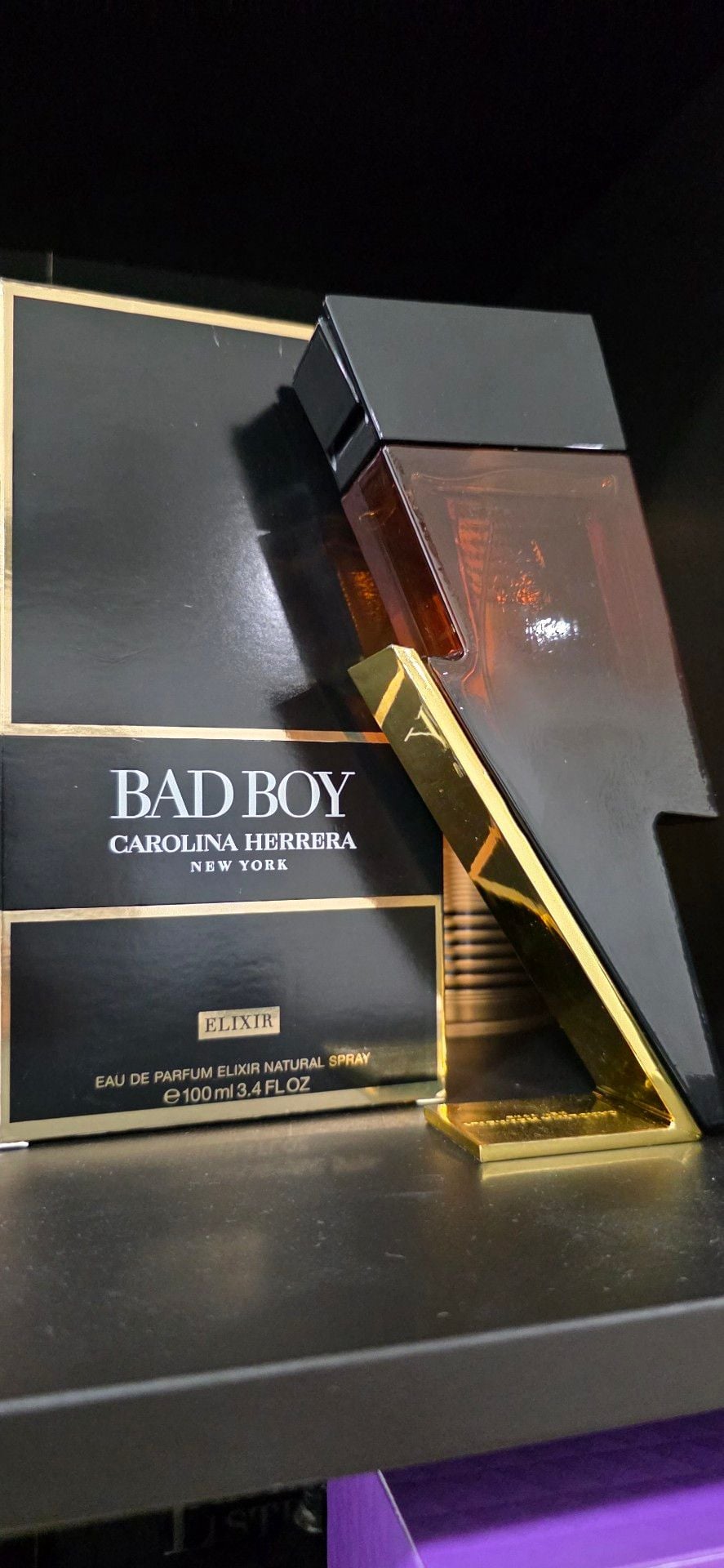 Carolina Herrera Bad Boy Elixir Eau de Parfum 100ml 3.4 FL OZ 1