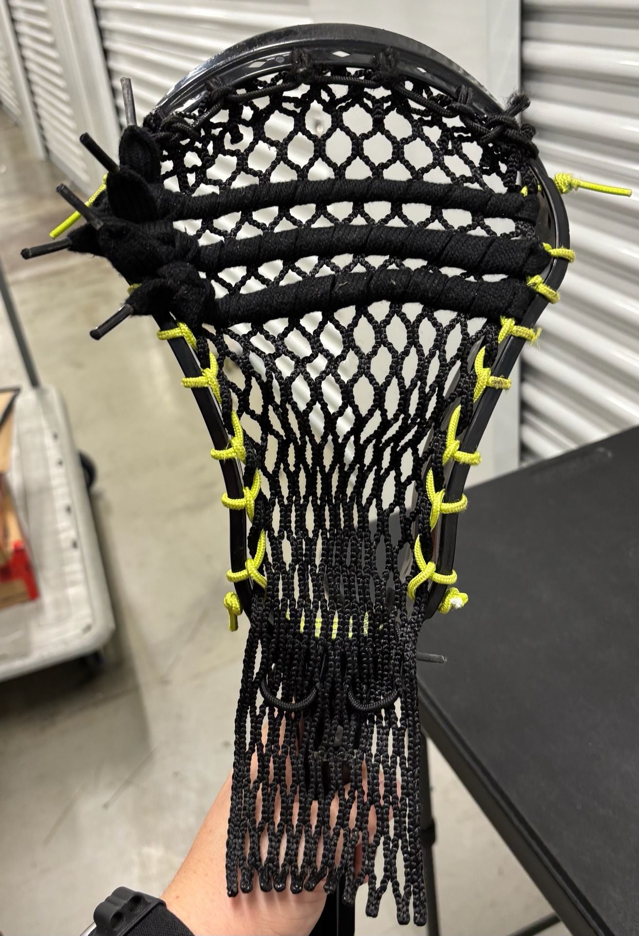 Reebok ZG3 Complete Lacrosse Stick Black Neon Yellow 6