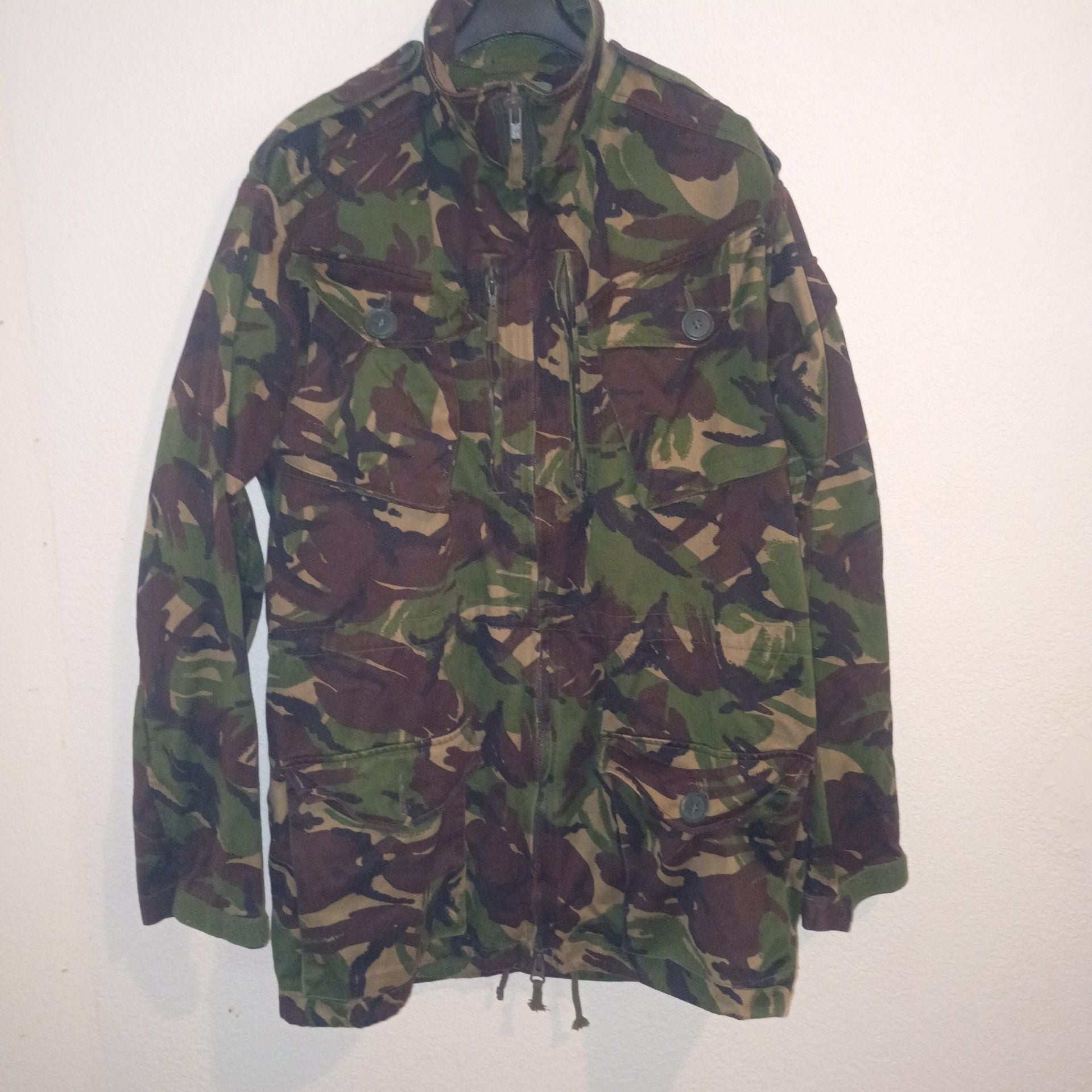 British Army Combat Smock DPM Camouflage Field Jacket size XL 2