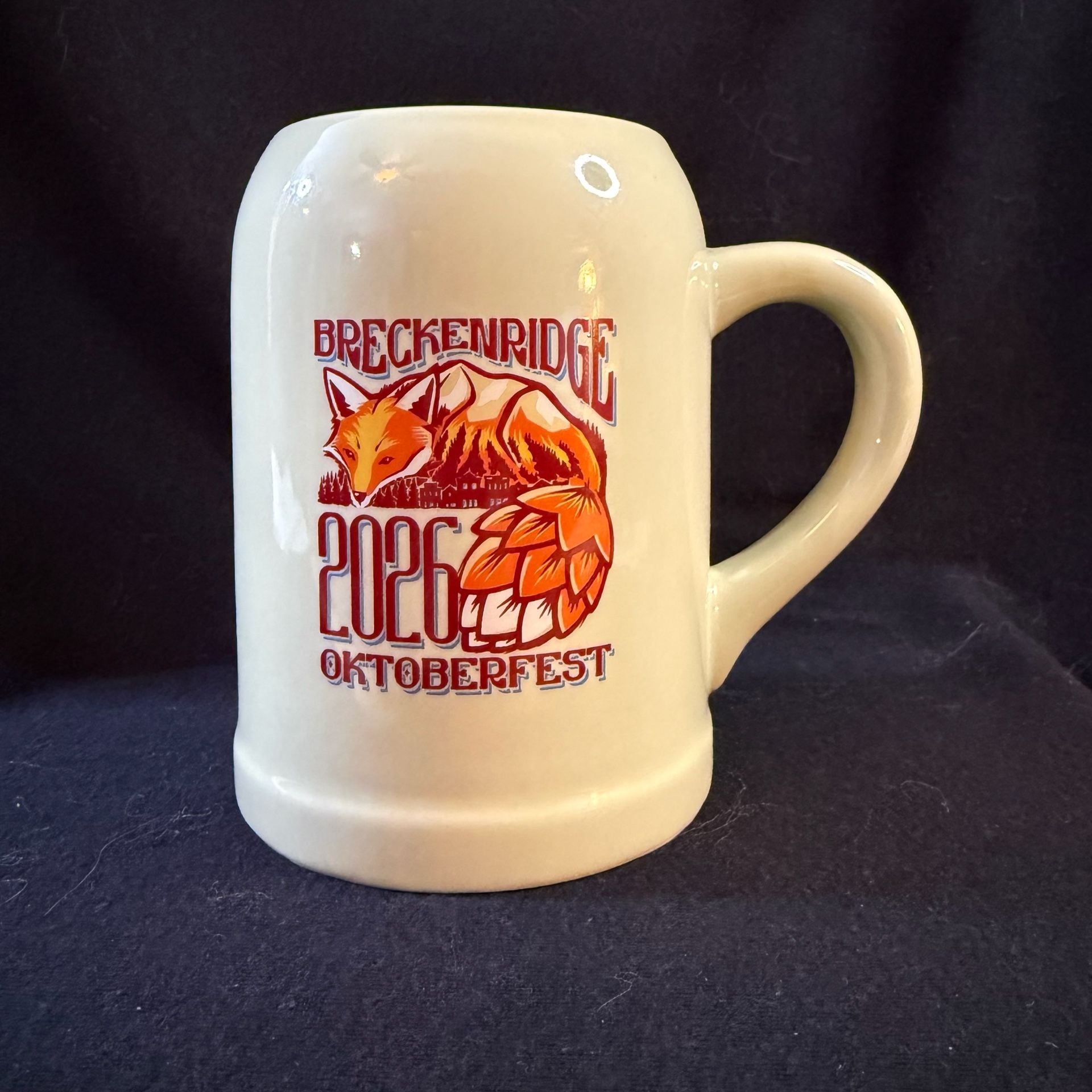 Breckenridge Oktoberfest 2026 Beer Stein Ceramic German Souvenir 2