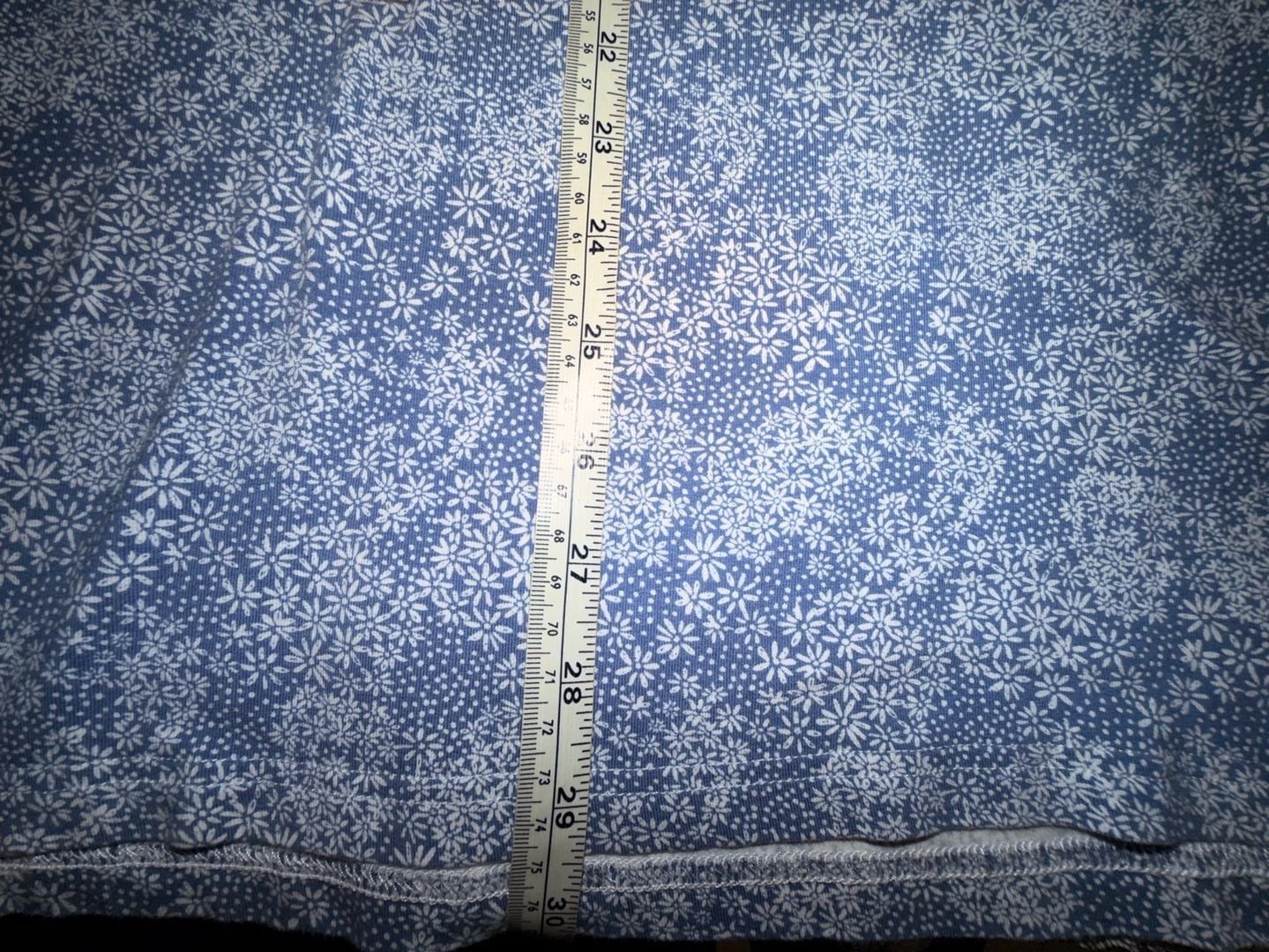 Johnnie-O Hangin' Out Floral Polo Size XL Blue White Cotton Blend 8