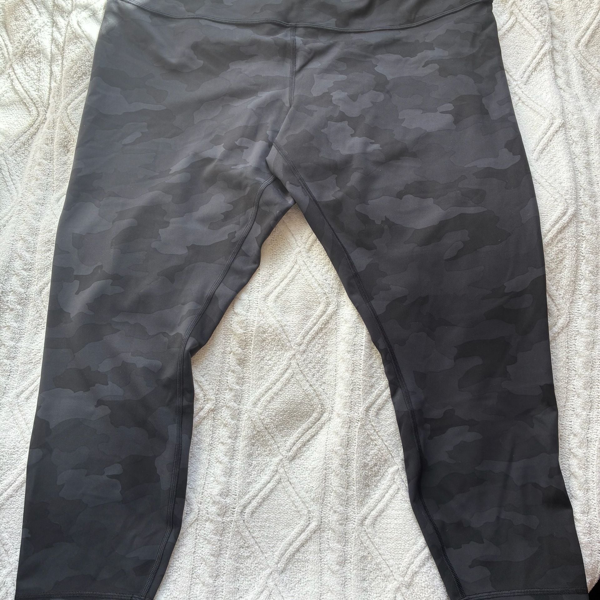 Lululemon Align High-Rise Pant 25” Camo Deep Coal Multi Size 20 NWOT 3