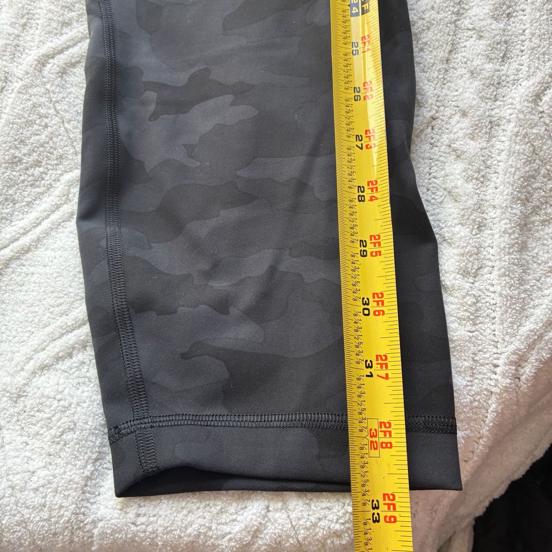 Lululemon Align High-Rise Pant 25” Camo Deep Coal Multi Size 20 NWOT 12