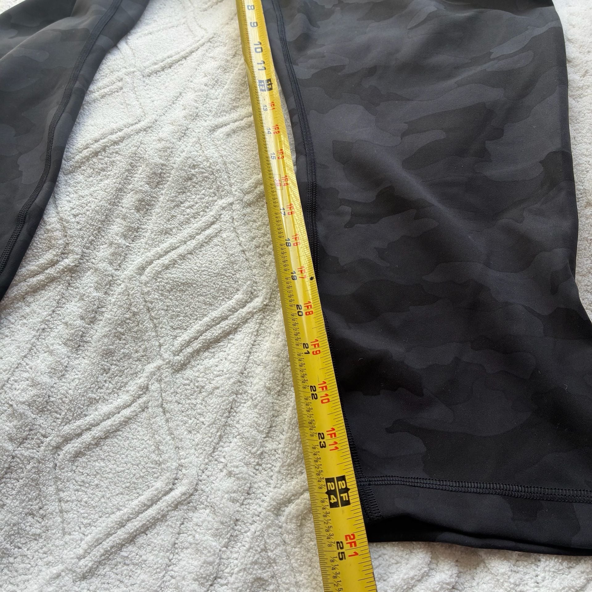 Lululemon Align High-Rise Pant 25” Camo Deep Coal Multi Size 20 NWOT 13