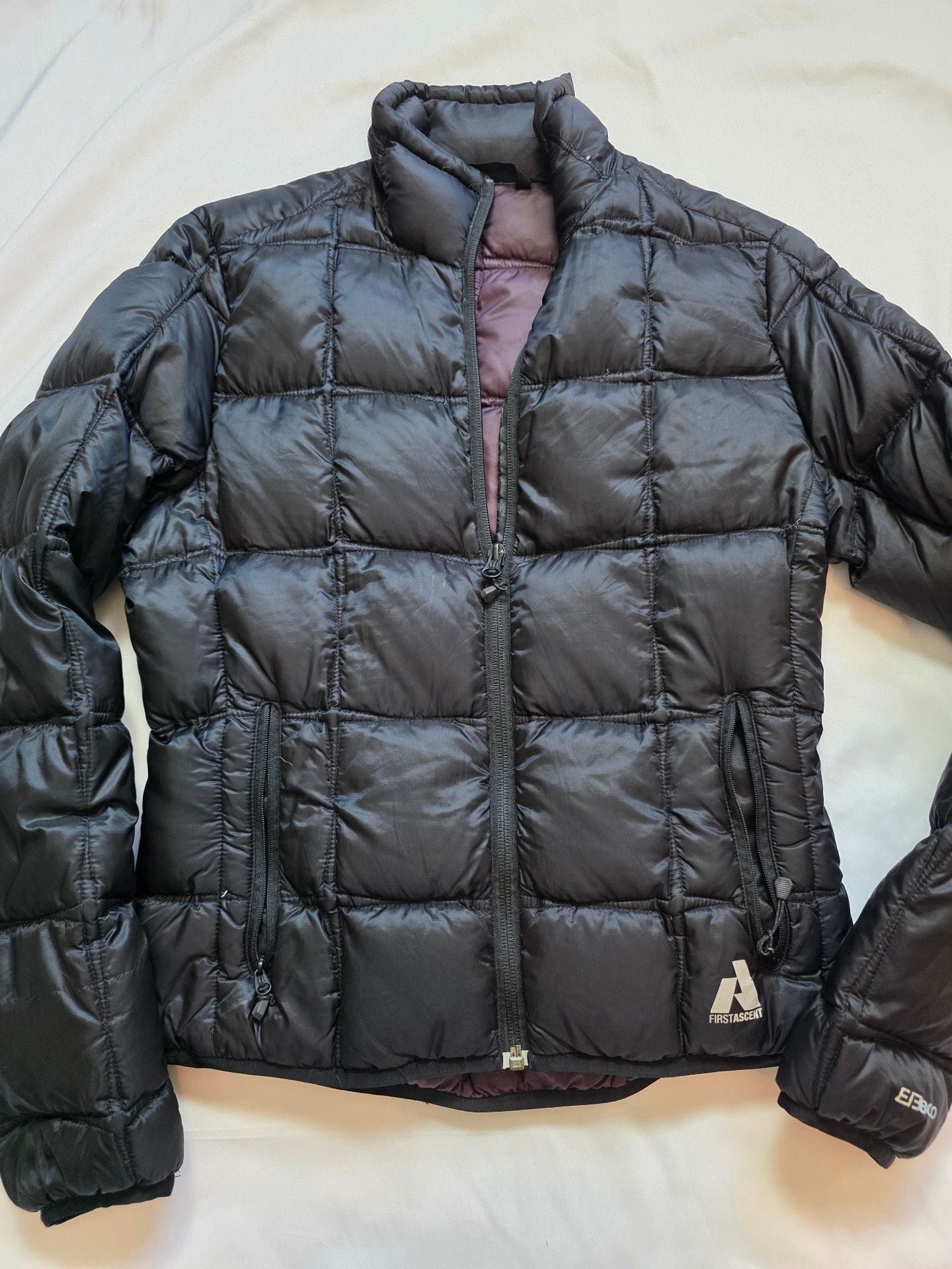 Eddie Bauer First Ascent EB800 Down Puffer Jacket Black 2