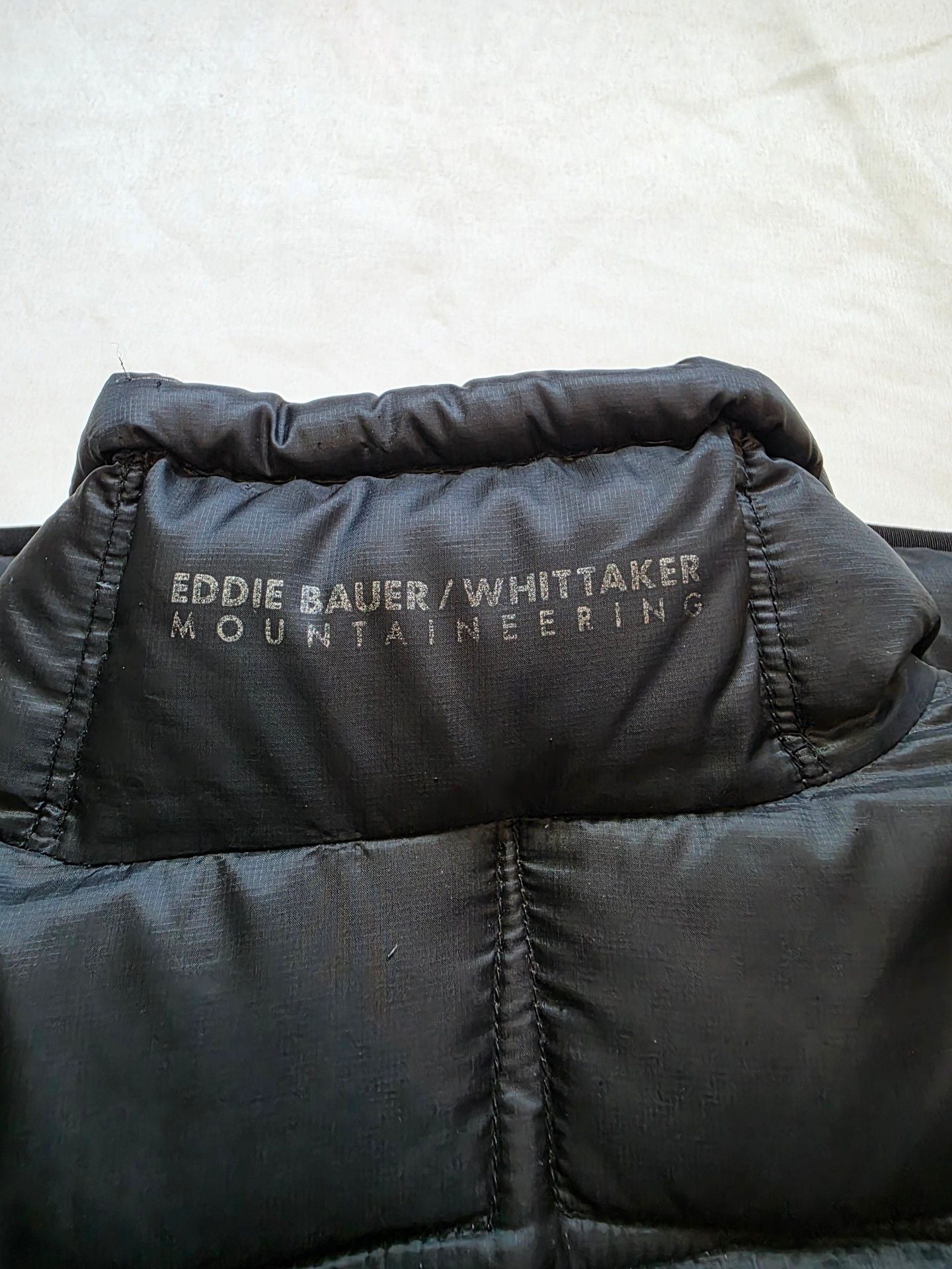 Eddie Bauer First Ascent EB800 Down Puffer Jacket Black 8