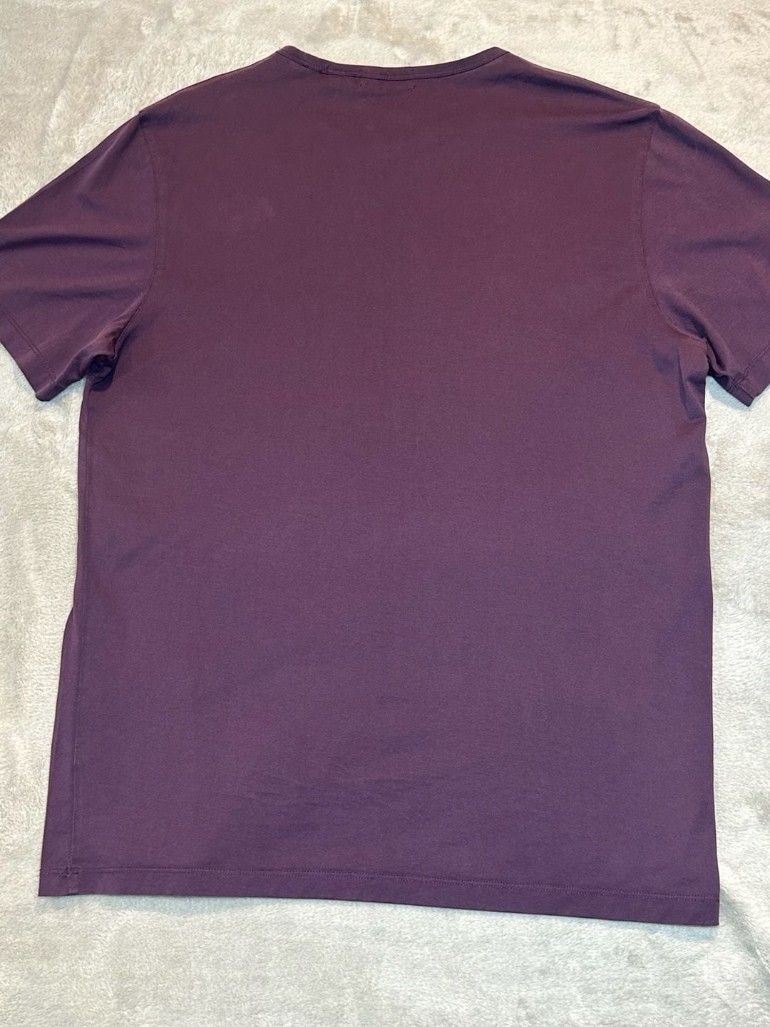 Theory Crew Neck T-Shirt Size M Purple Short Sleeve Tee 7