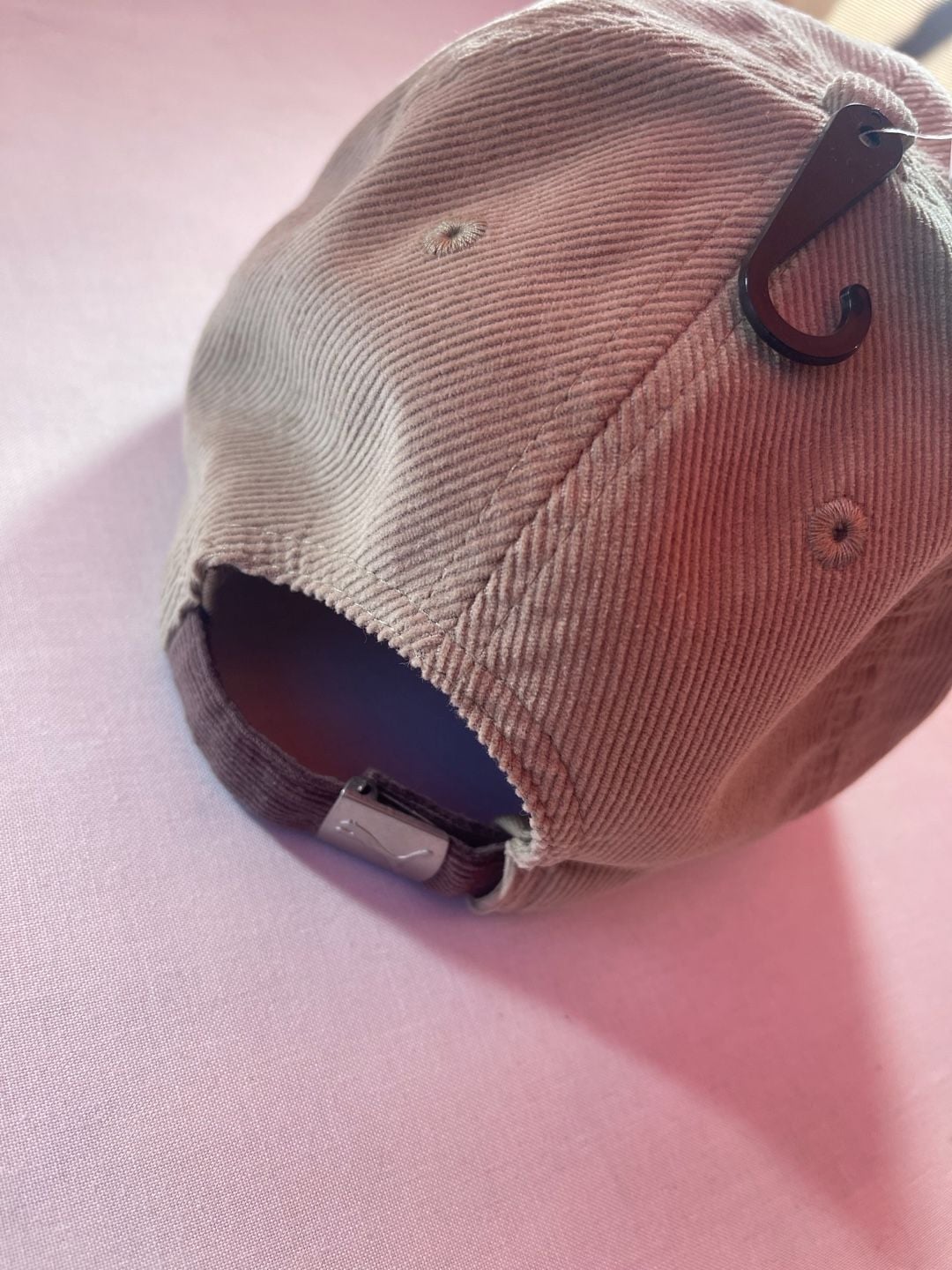 Puma Cat Corduroy Adjustable Hat Brown 7
