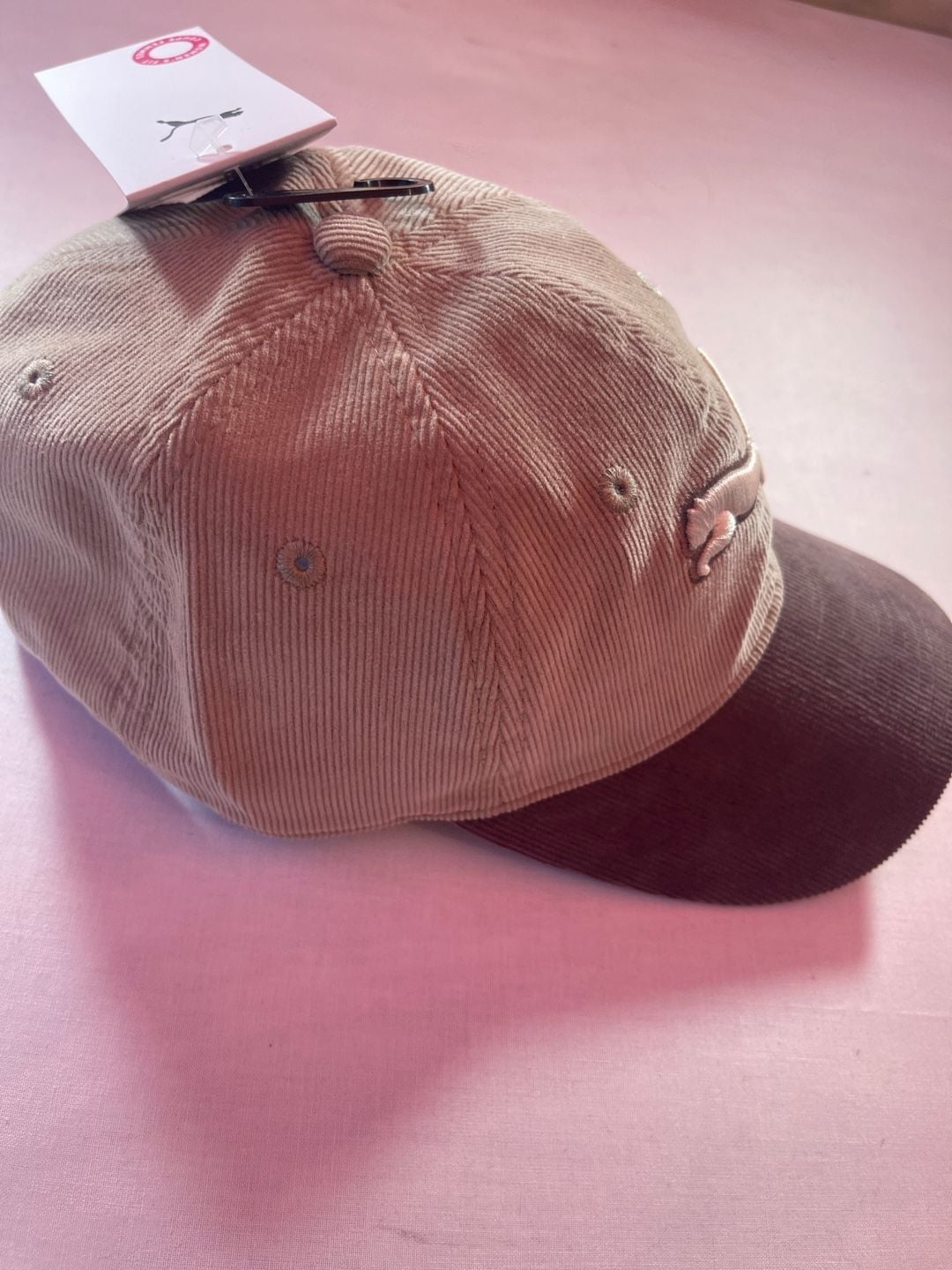 Puma Cat Corduroy Adjustable Hat Brown 10