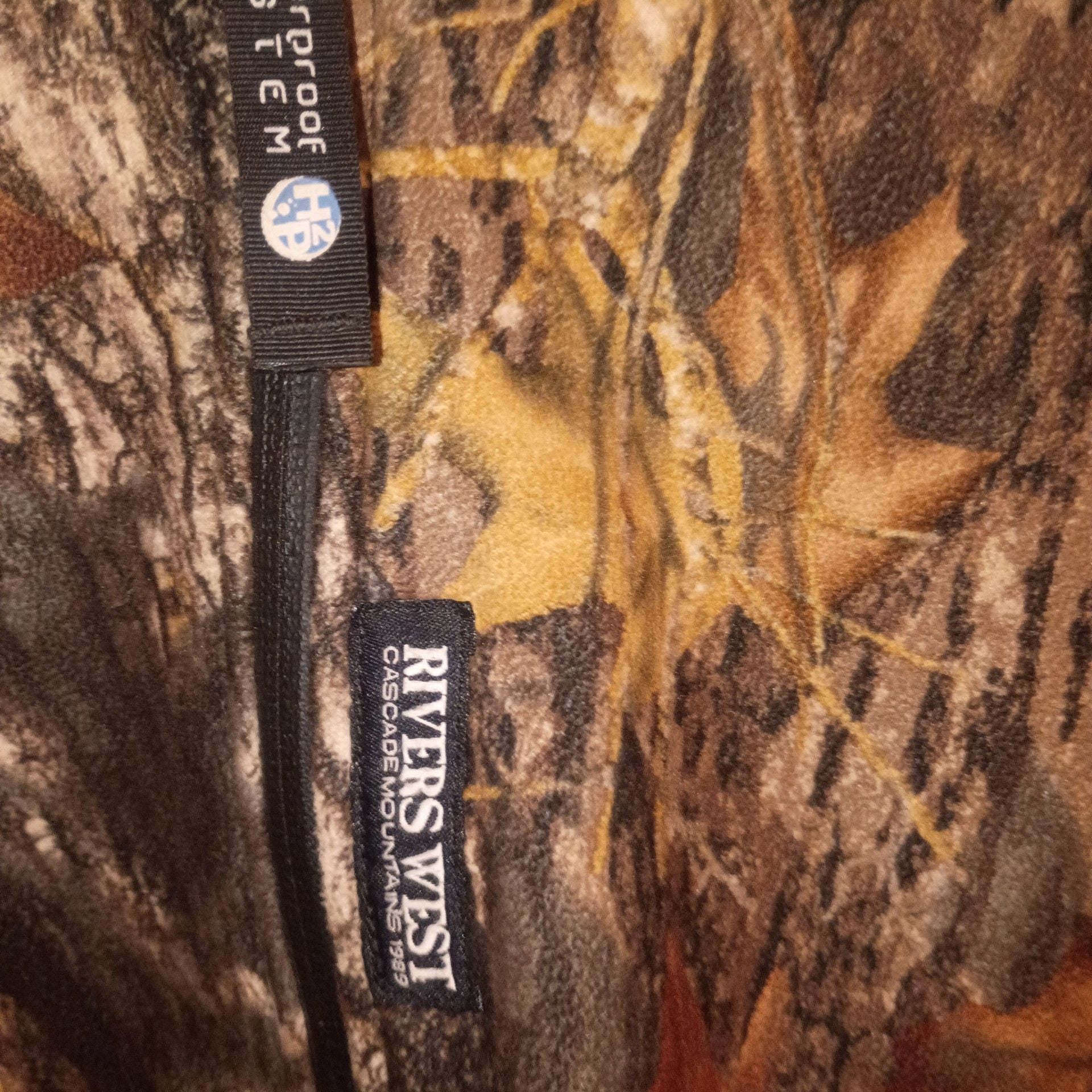 Rivers West Waterproof Fleece Camouflage Hunting Jacket 9
