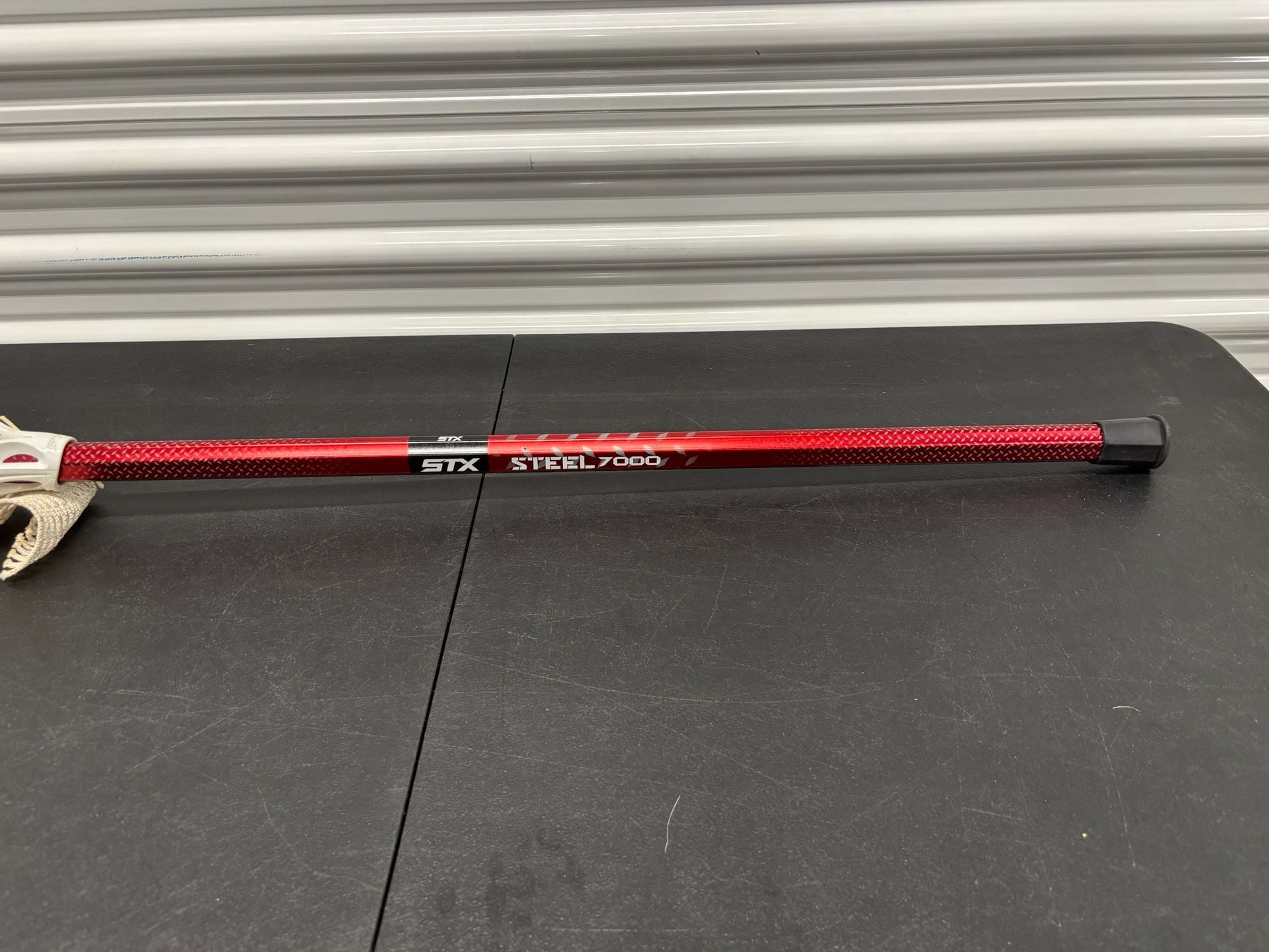 Stx Steel 7000 Lacrosse Stick Red White Complete 2